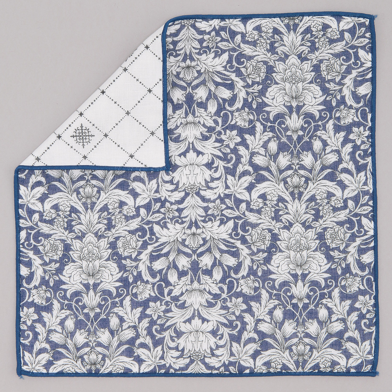 リバーシブルガーゼハンカチ アカンサス - 画像4