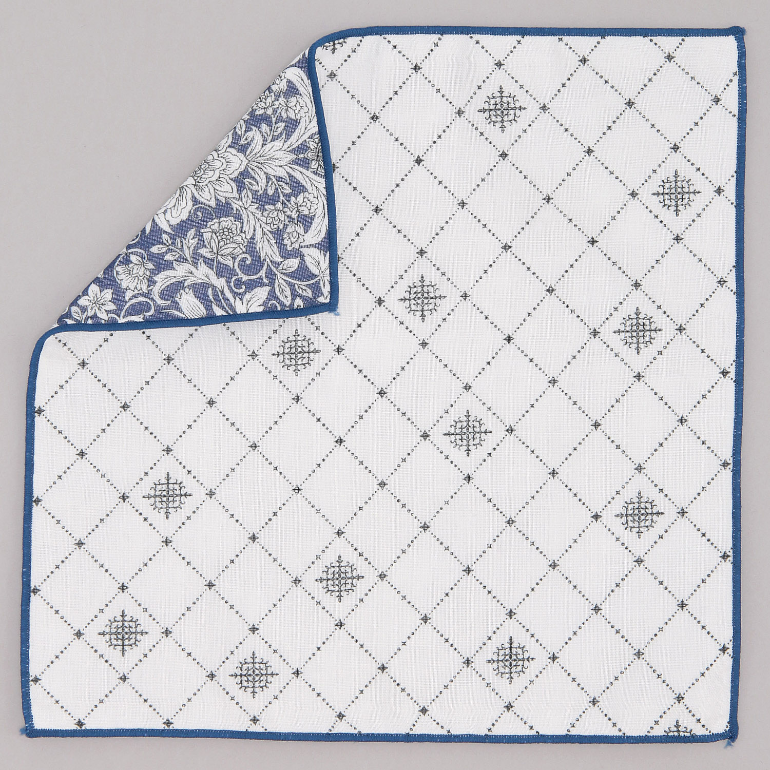 リバーシブルガーゼハンカチ アカンサス - 画像5