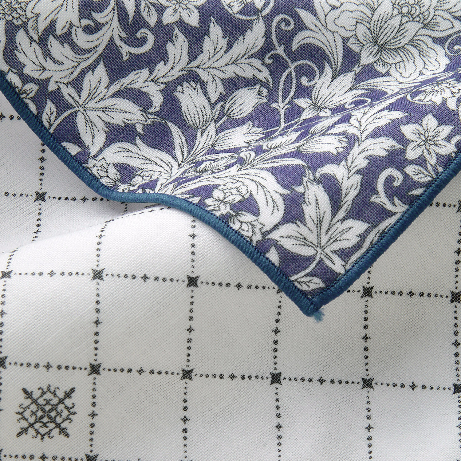 リバーシブルガーゼハンカチ アカンサス - 画像6