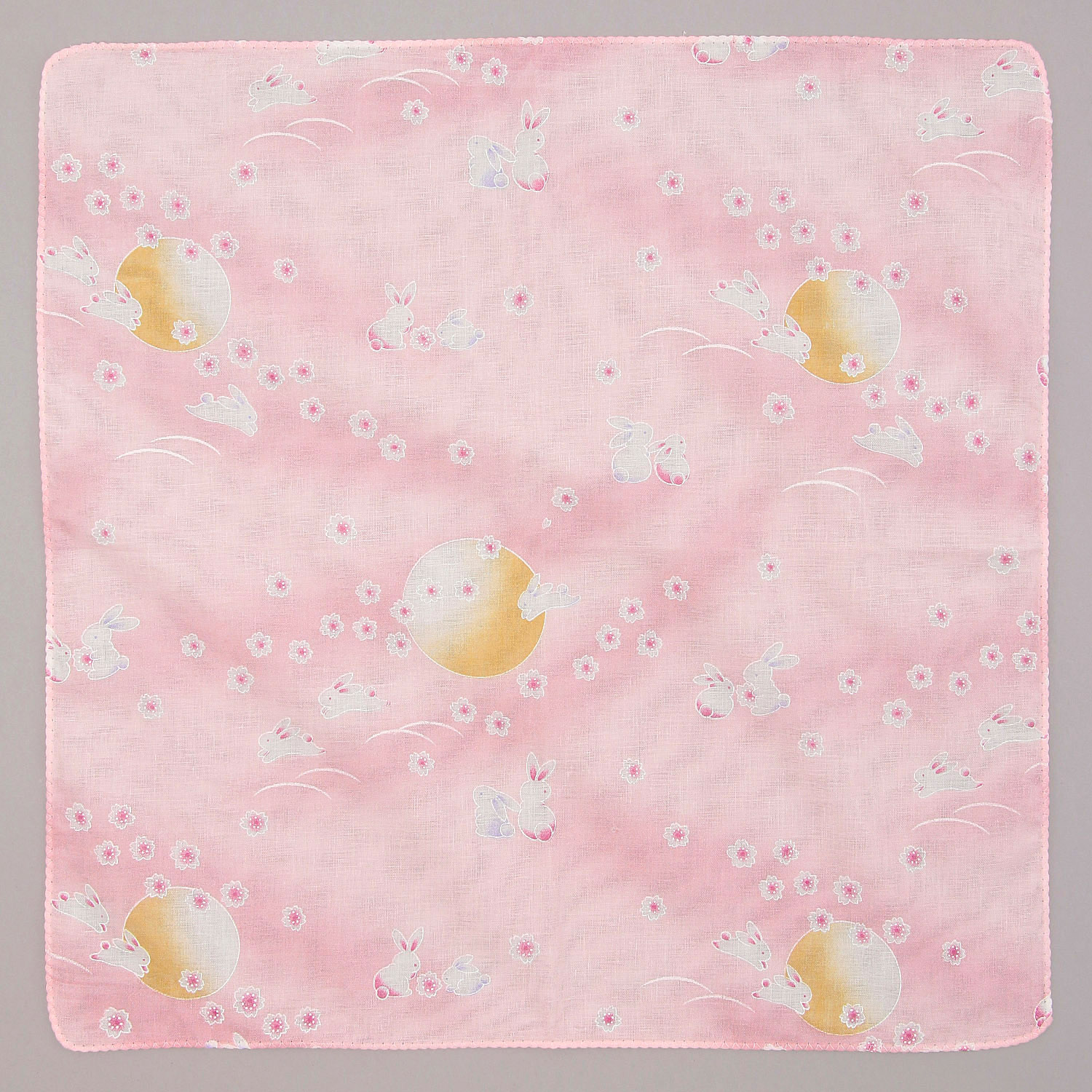 【ETONET限定】婦人2重合わせガーゼハンカチ 花柄・柄おまかせ（1束10枚は同柄） - 画像3