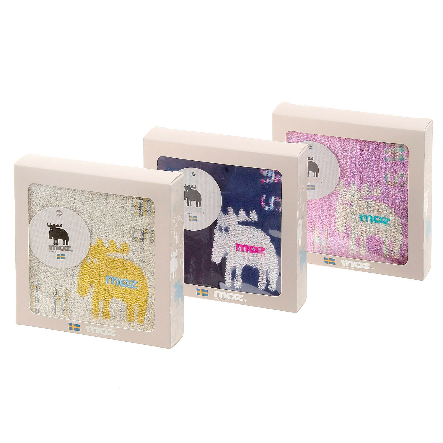 【在庫限り】MOZハンカチ ギフトボックス