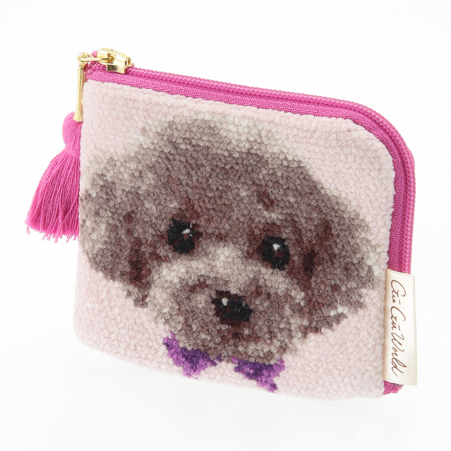 【在庫限り】GUGUWorld 婦人シュニール織ミニポーチ - 画像2