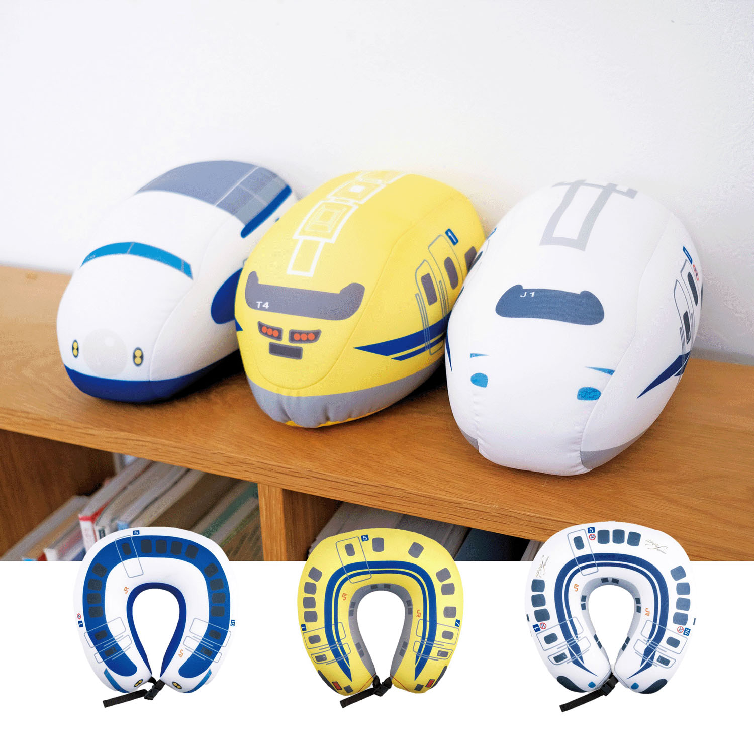 新幹線2WAYネックピロー