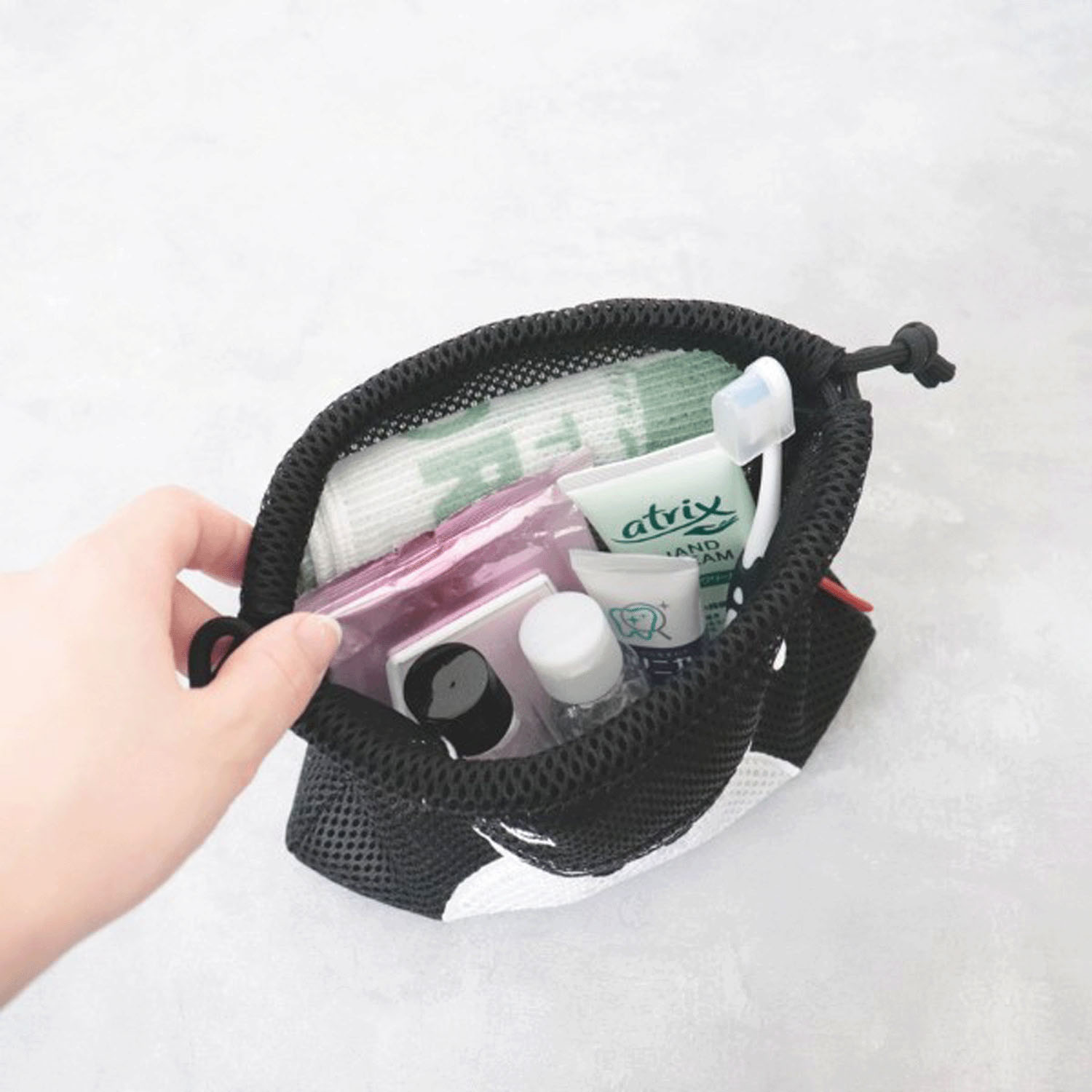 ごリラックスまもるさんの洗える巾着 - 画像3