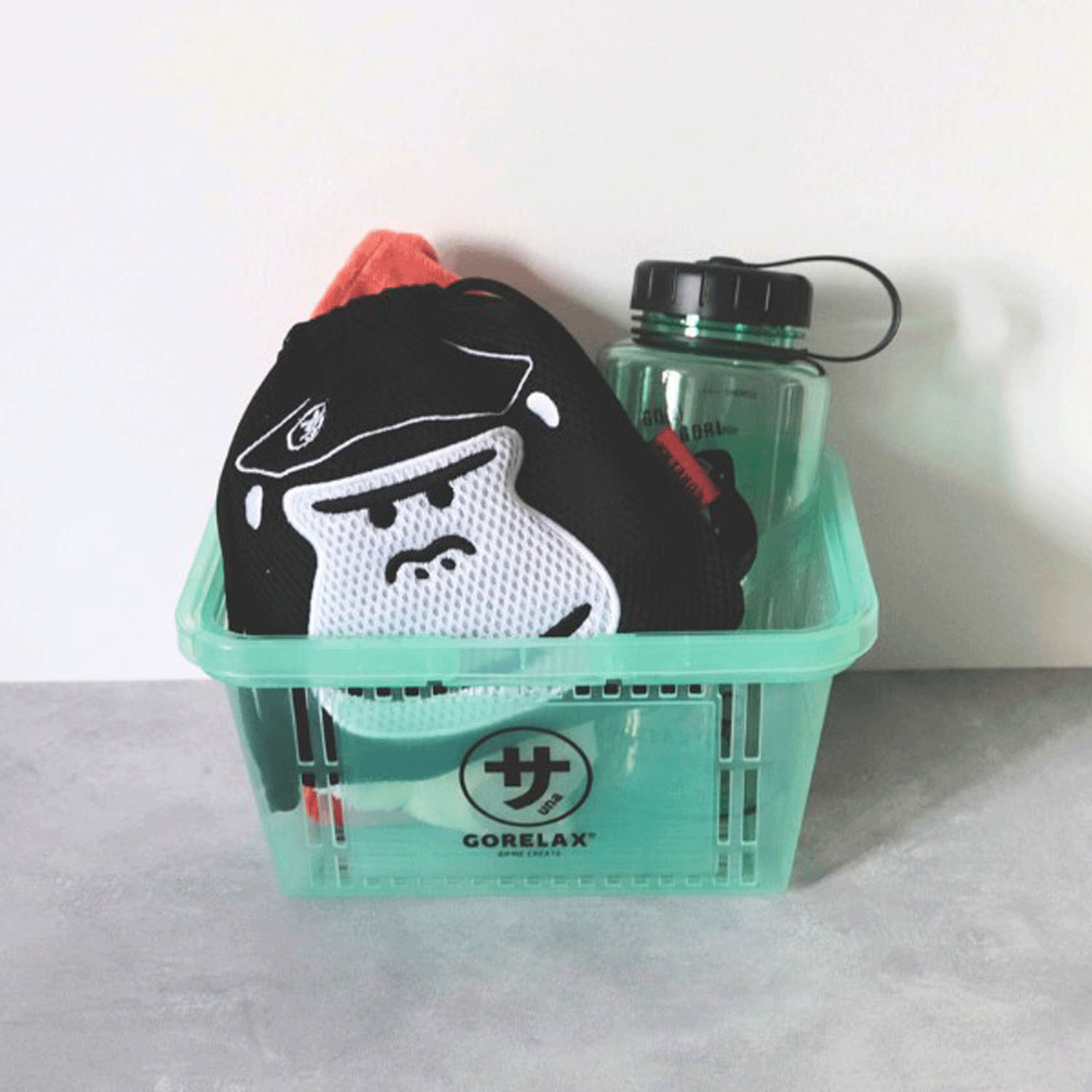 ごリラックスまもるさんの洗える巾着 - 画像5