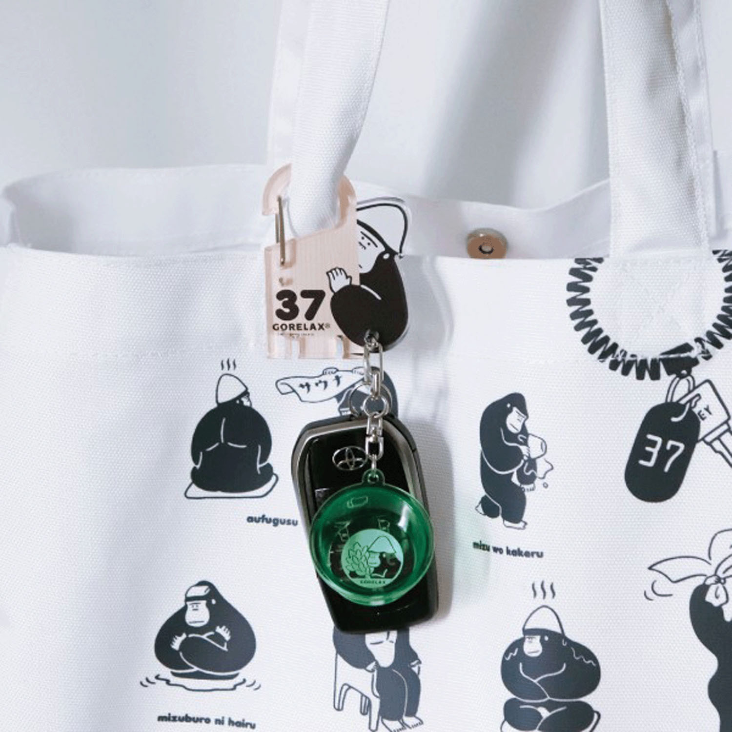 ごリラックス ロッカーキー風カラビナ - 画像5