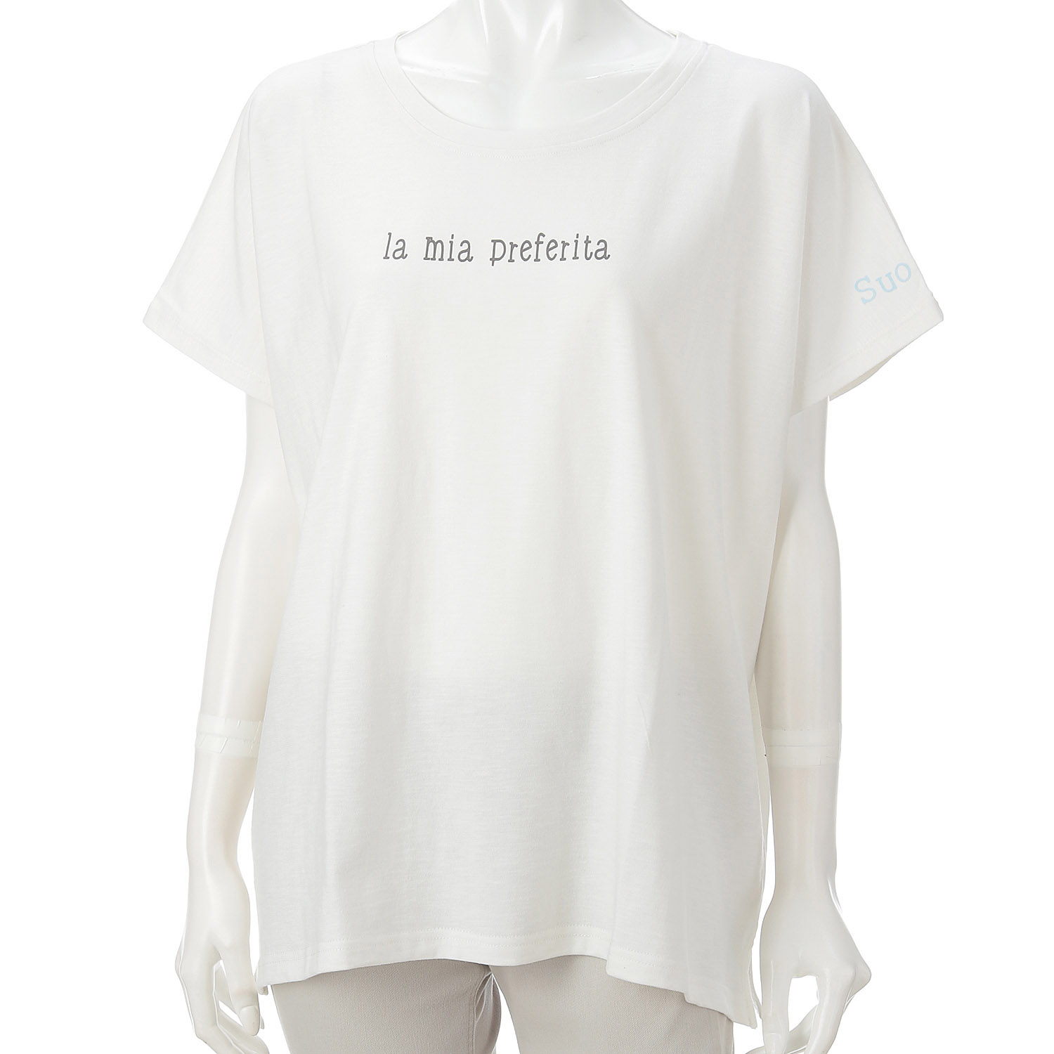 ノンノ UV加工付き ドロップショルダーカットソー - 画像6