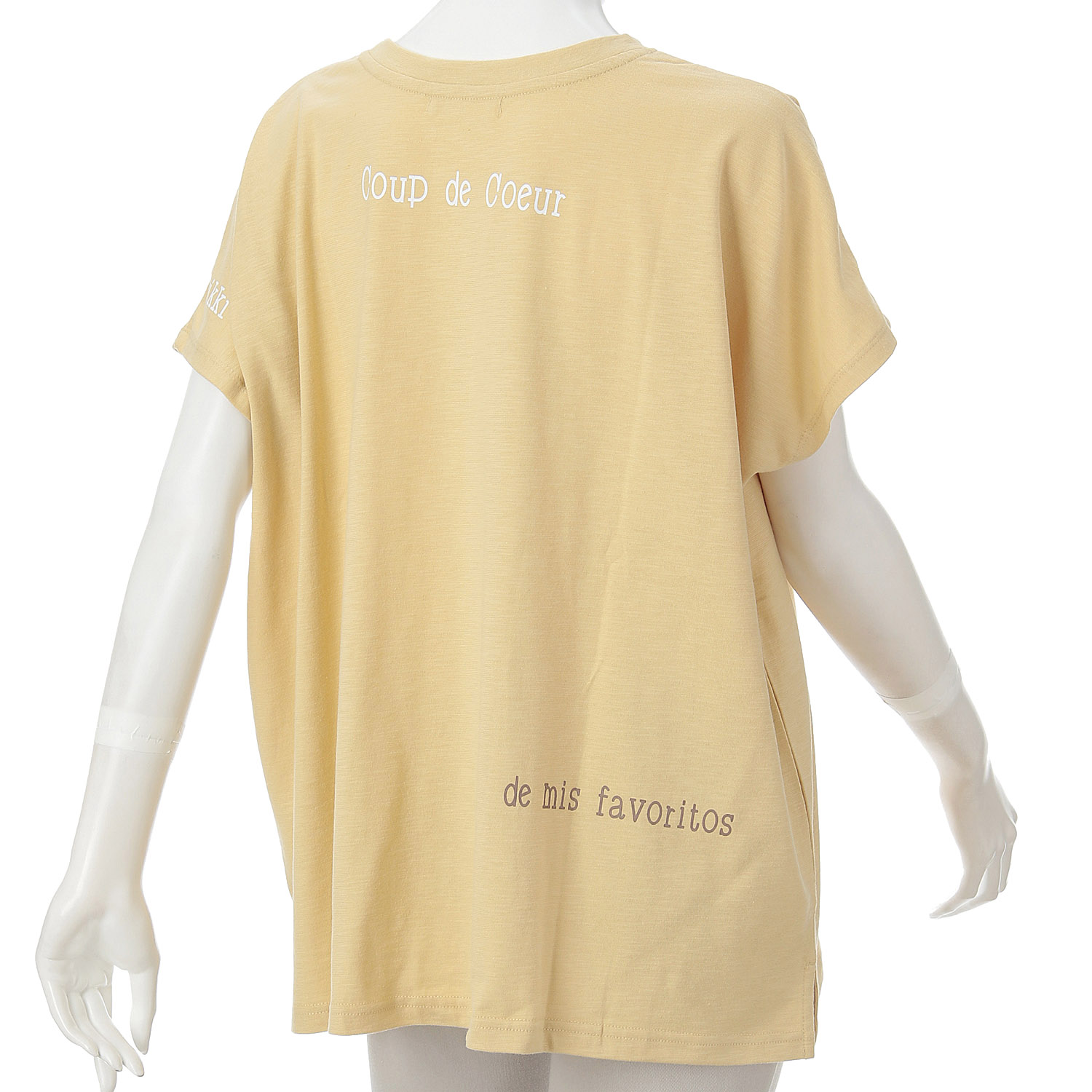 ノンノ UV加工付き ドロップショルダーカットソー - 画像10