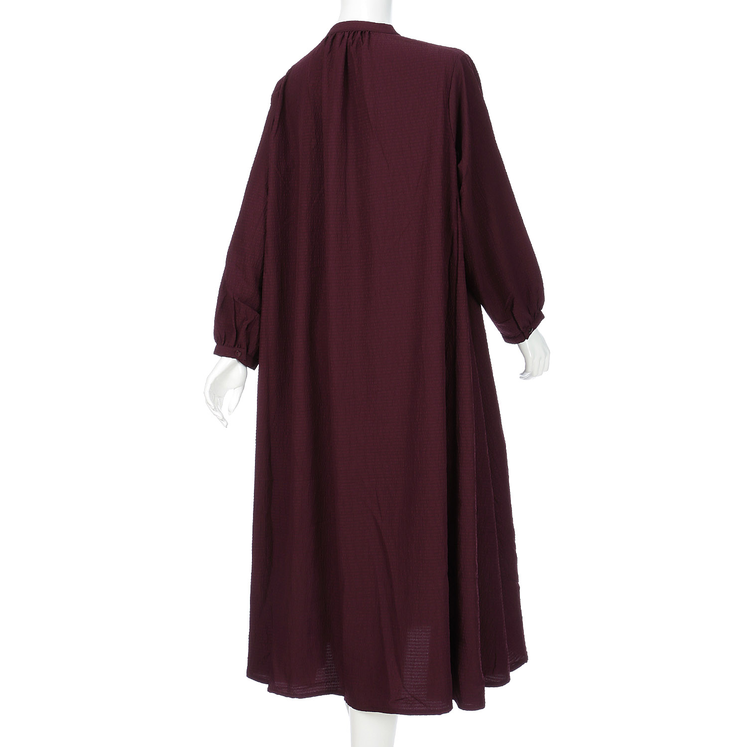 【ETONET限定】オーブ バンドカラーテントワンピース - 画像4