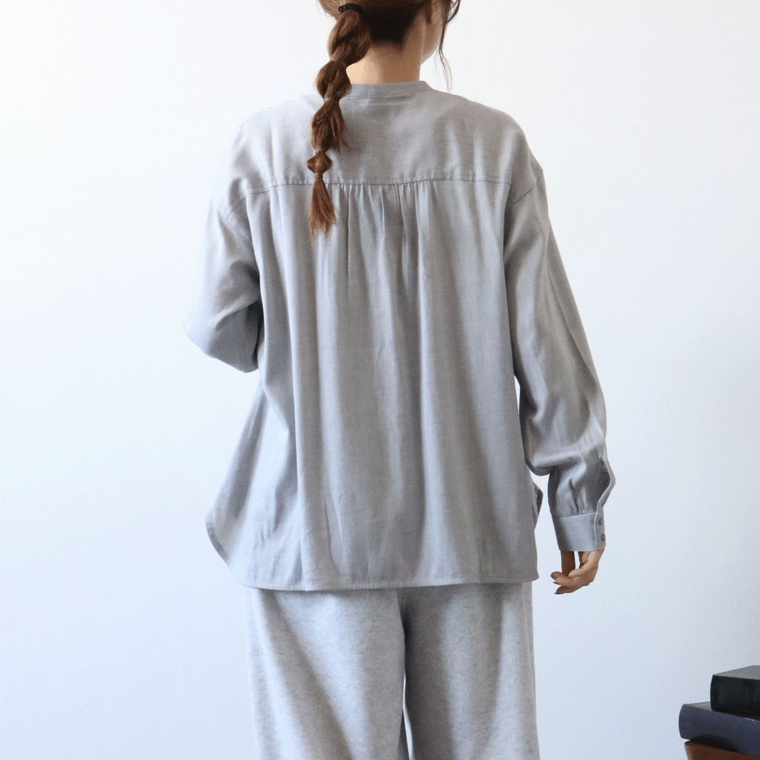 cloudnine ノンノ 前立てレース付長袖ブラウス - 画像4