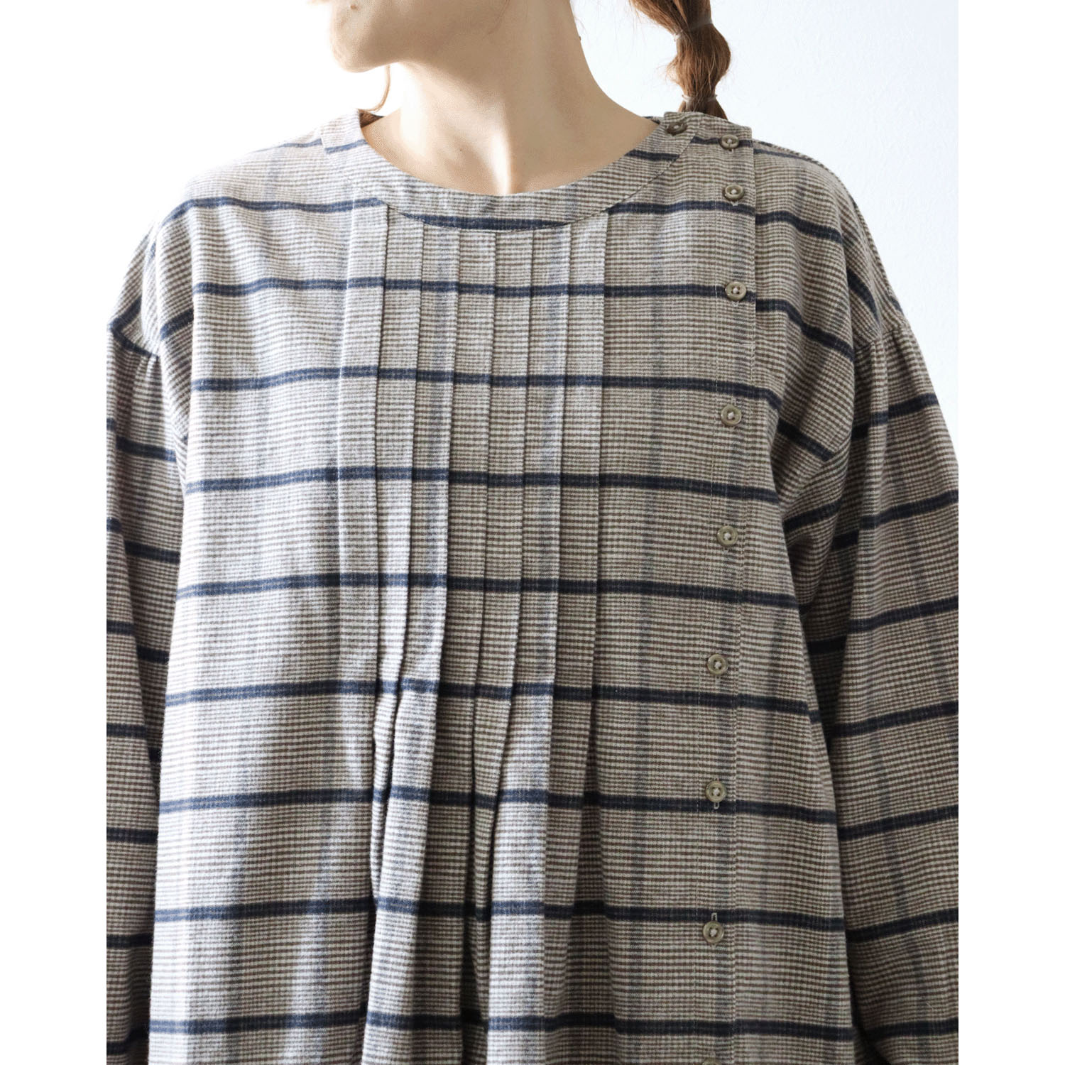 cloudnine ノンノ ストライプ・チェック柄アソートブラウス - 画像13