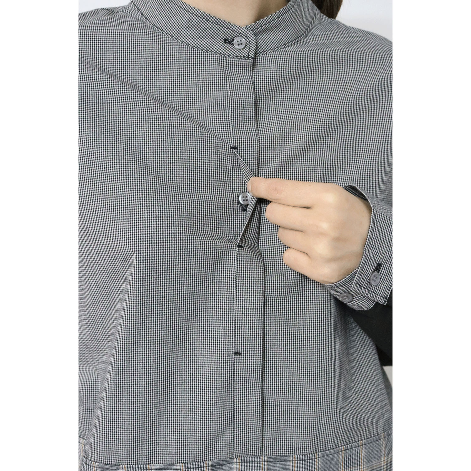 cloudnine ノンノ 綿ブロード3柄コンビブラウス - 画像10