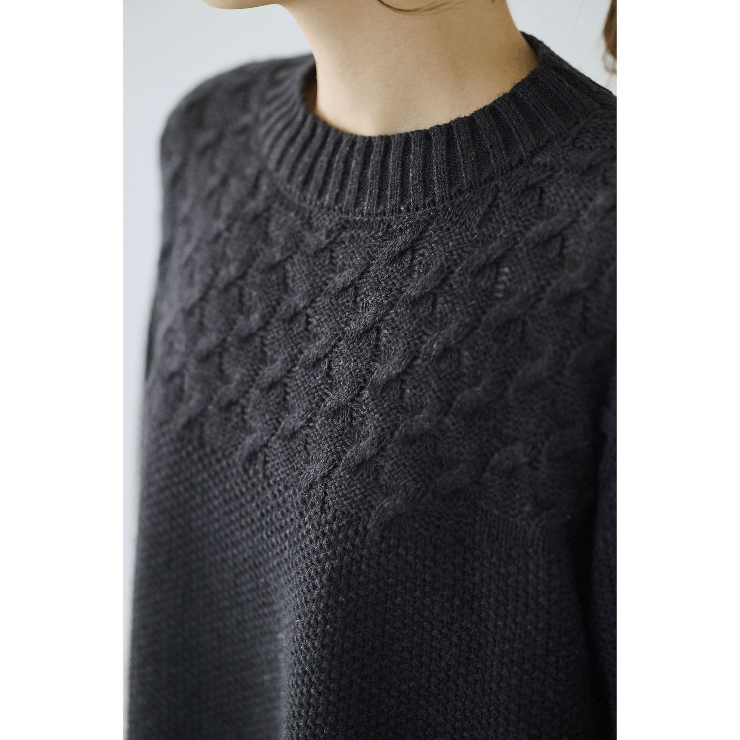 cloudnine ノンノ ニット無地・布帛ストライププルオーバー - 画像10