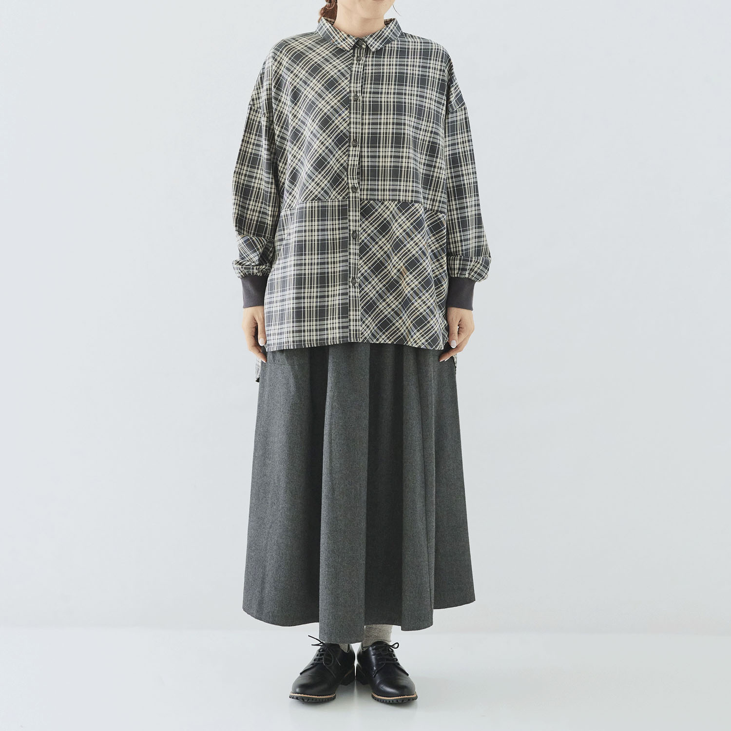 cloudnine ノンノ 前開きシャツチュニック - 画像2