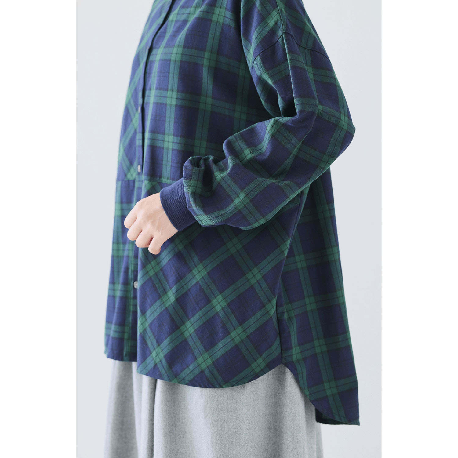 cloudnine ノンノ 前開きシャツチュニック - 画像15