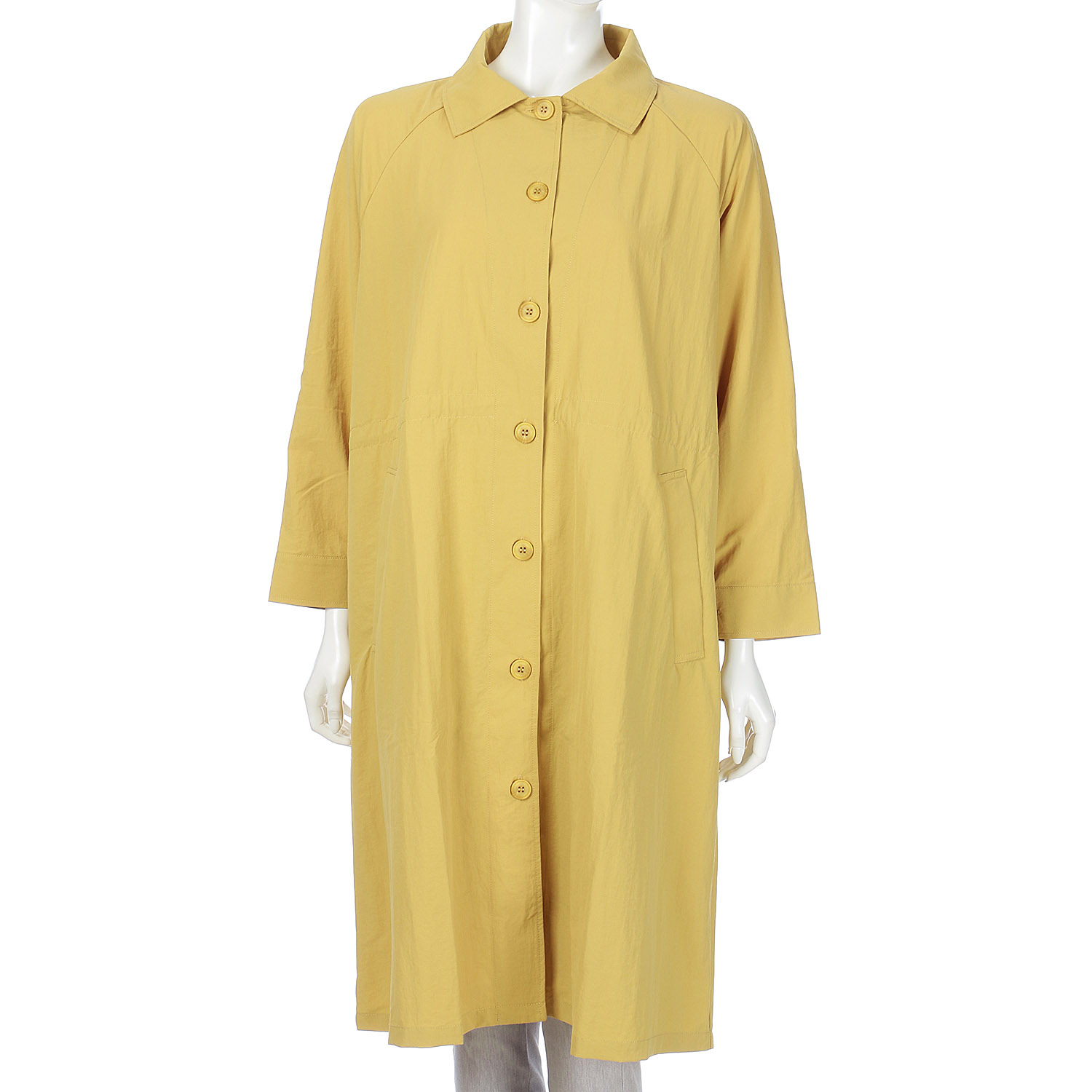 【Insta Live】bonte ナイロンワッシャーラグラン袖コート