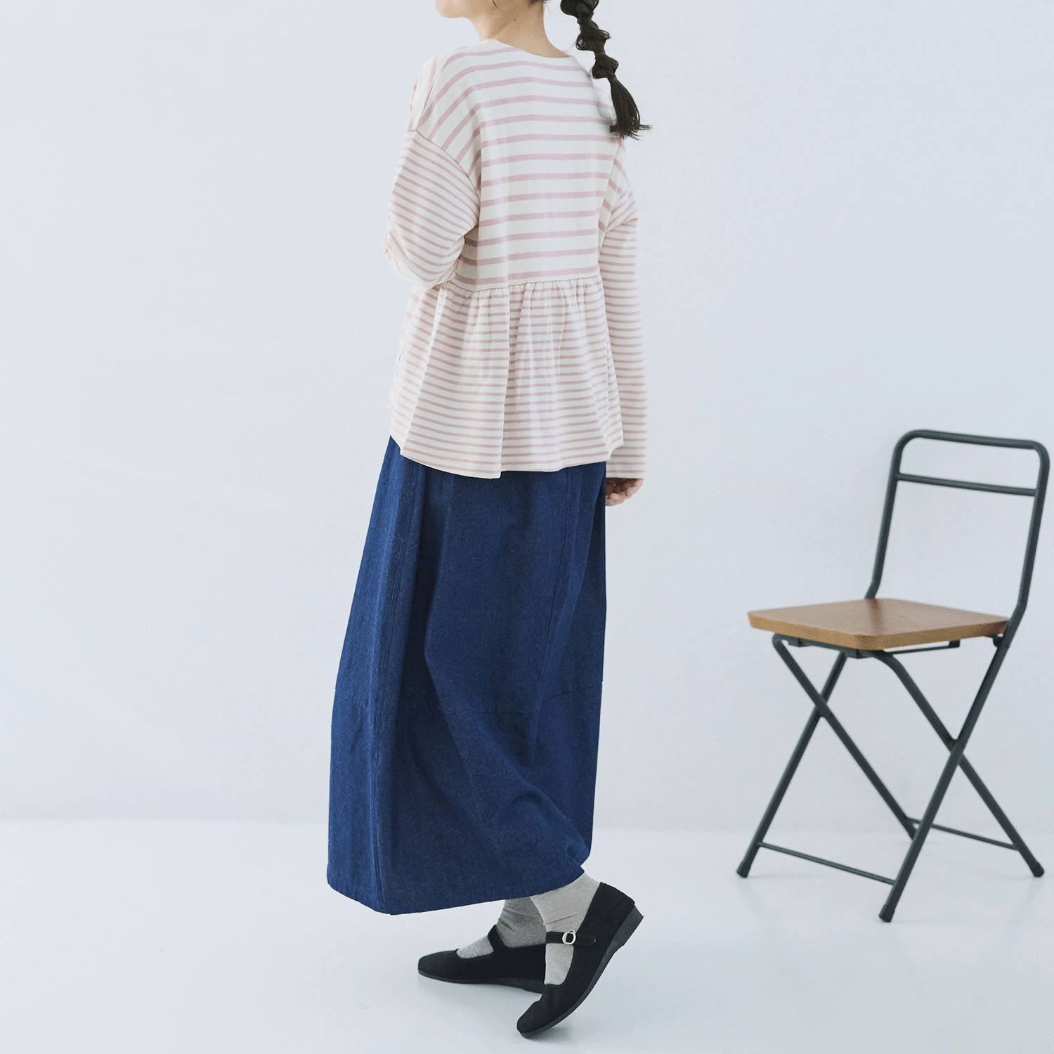 cloudnine ノンノ ボーダードッキングカットソープルオーバー - 画像11