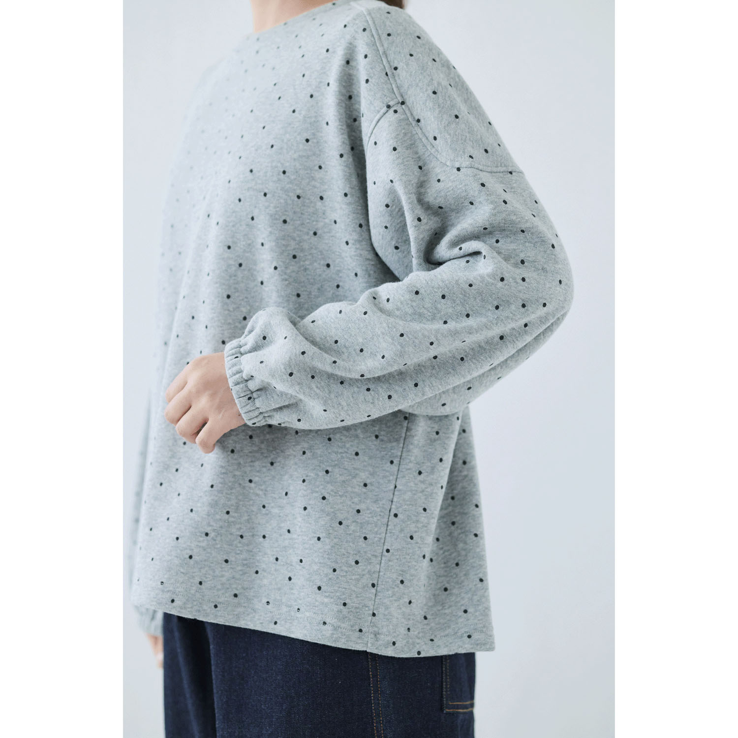 cloudnine ノンノ 裏シャギードットプリントカットソー - 画像2