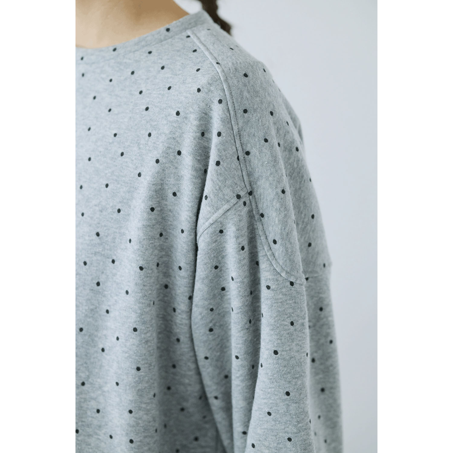 cloudnine ノンノ 裏シャギードットプリントカットソー - 画像6