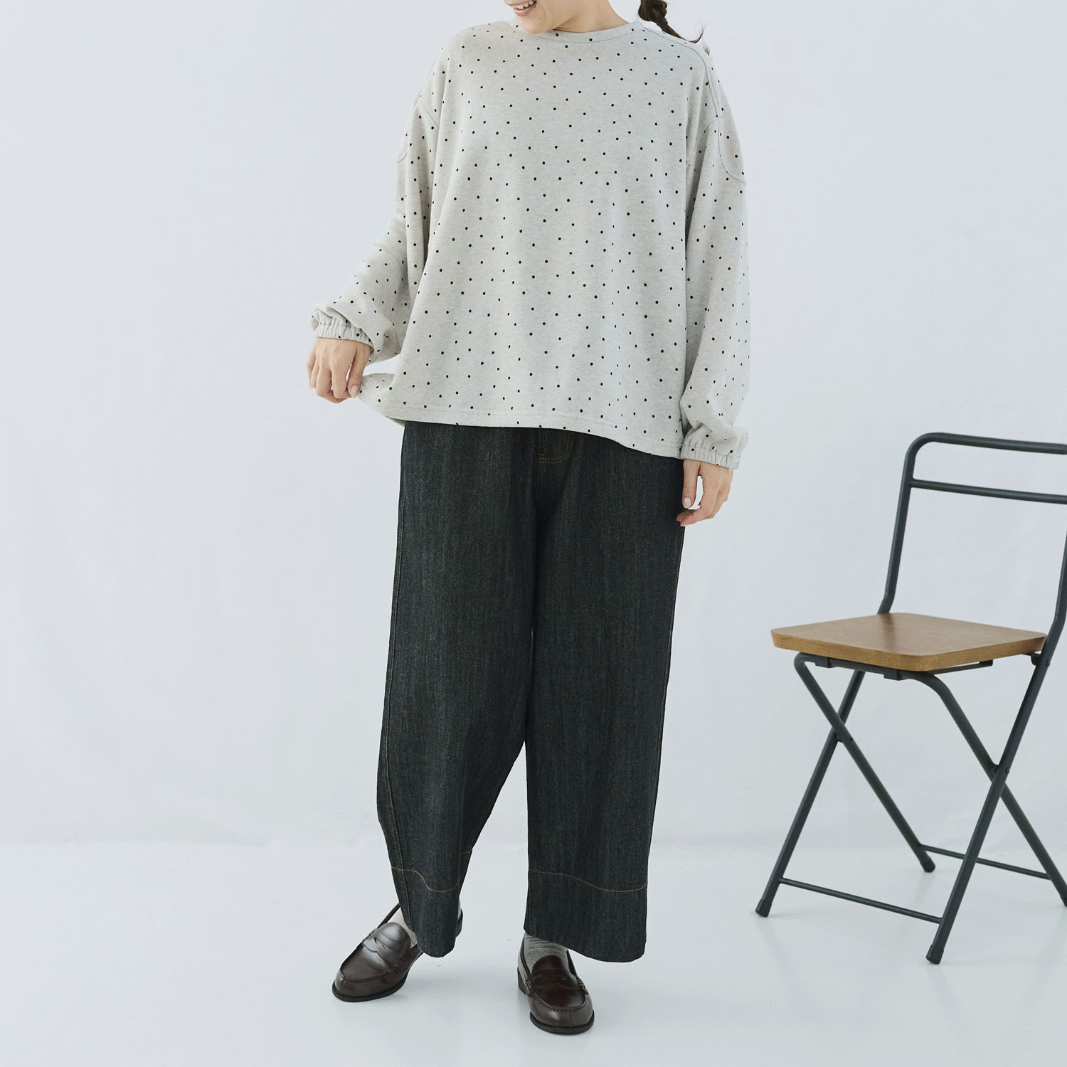 cloudnine ノンノ 裏シャギードットプリントカットソー - 画像8