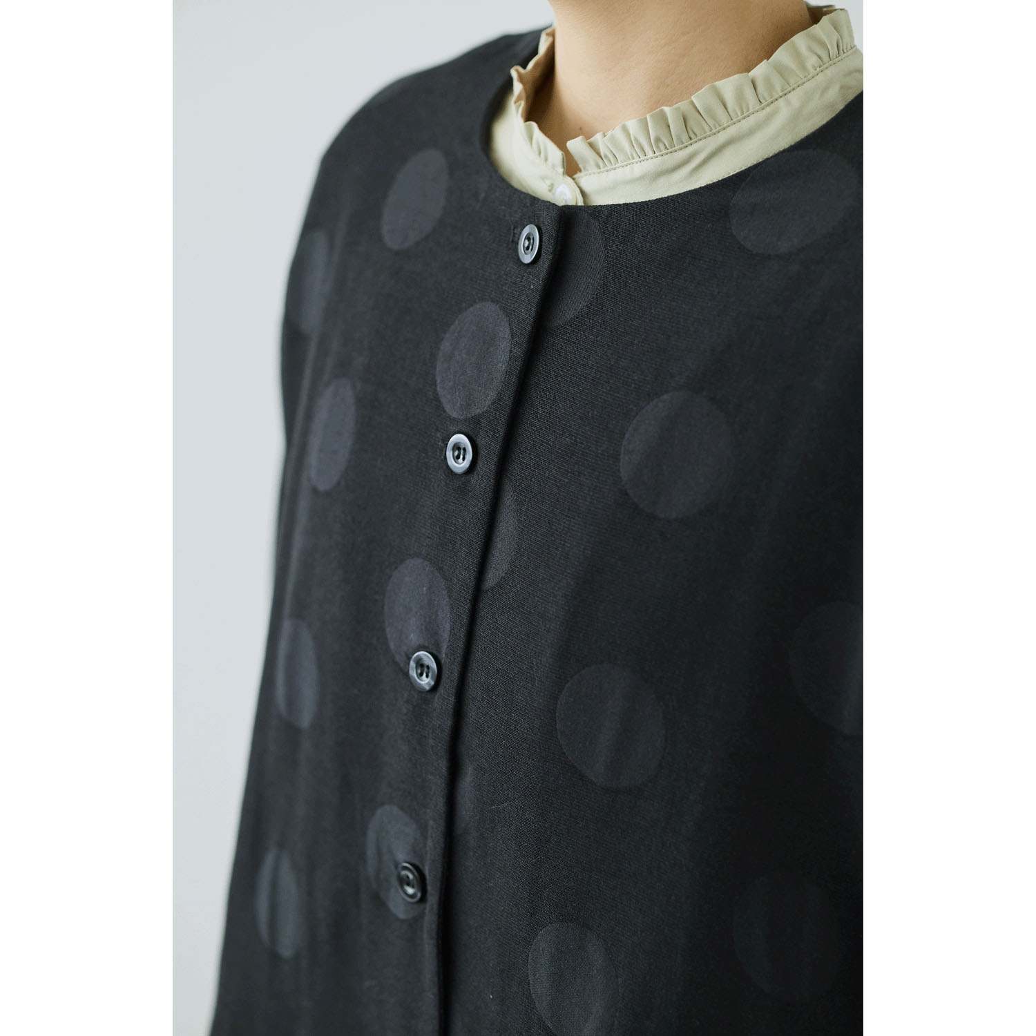 cloudnine ノンノ ジャカードドット柄ジャケット - 画像12