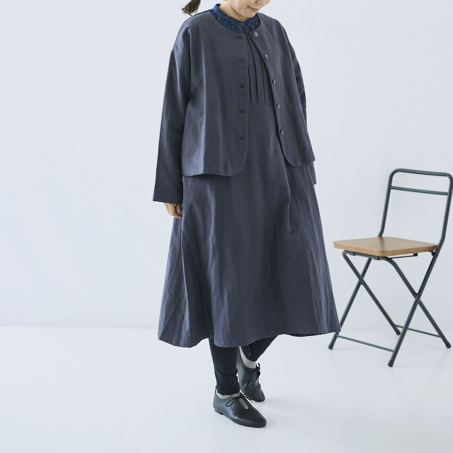 cloudnine ノンノ ジャカードドット柄ジャケット - 画像3