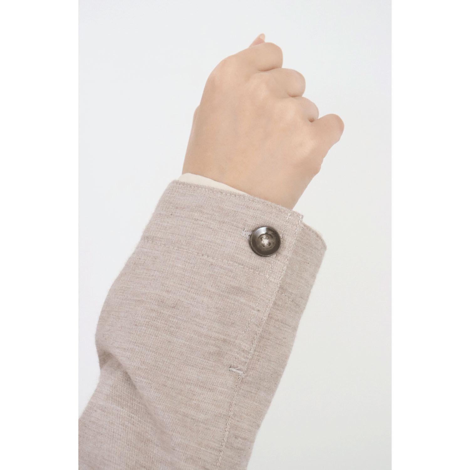 cloudnine ノンノ 前開きフリル付きダブルボタンジャケット - 画像8