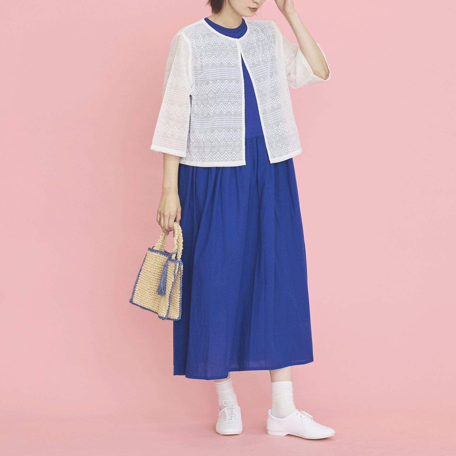 オーブ m．n 総刺繍ボレロ - 画像1