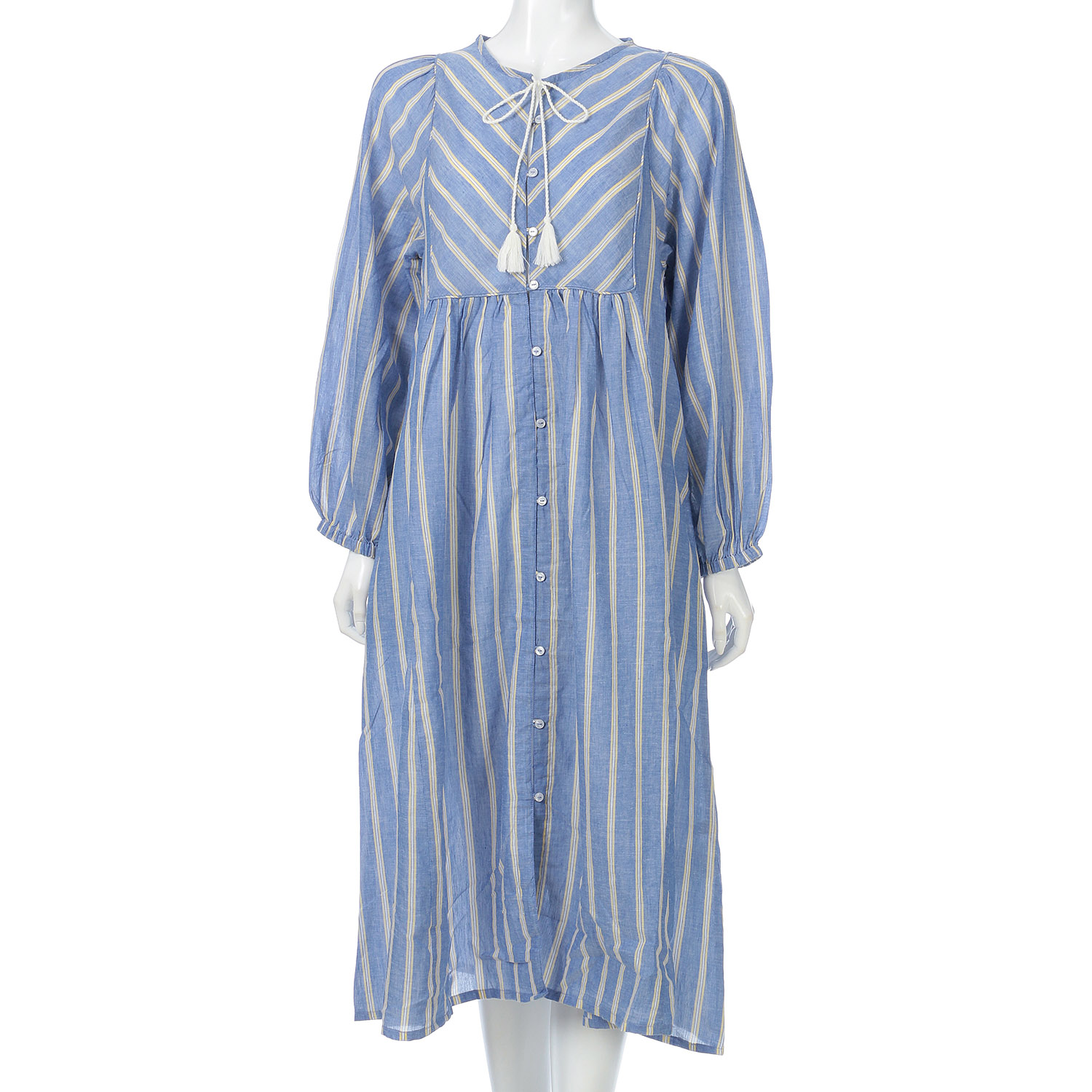 オーブ m．n ボイル開きカフタンワンピース - 画像1