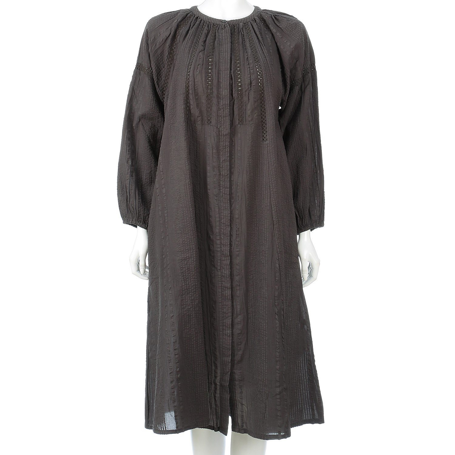 オーブ m．n サッカーテープレースラグランシャツワンピース - 画像2