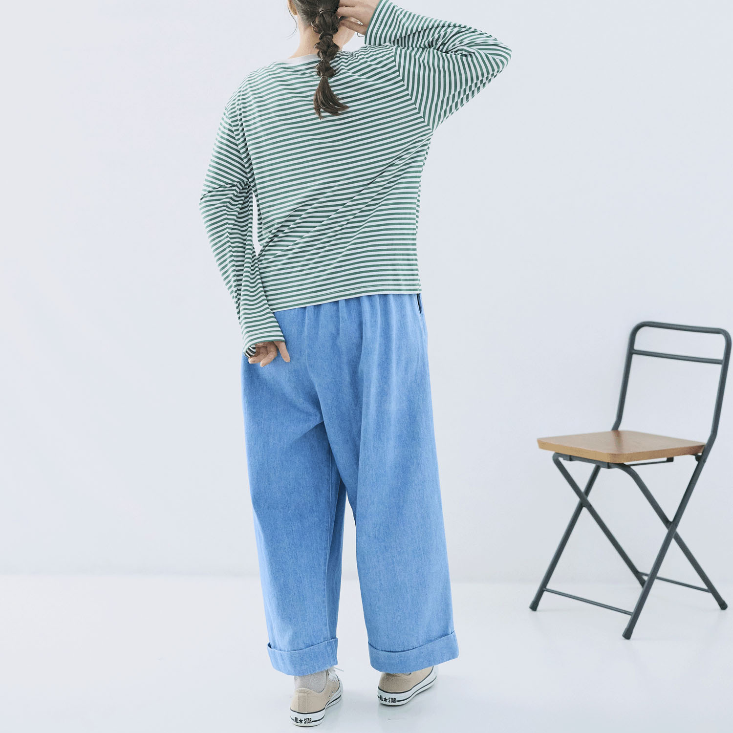 cloudnine ノンノ フレンチボーダーTシャツ - 画像15