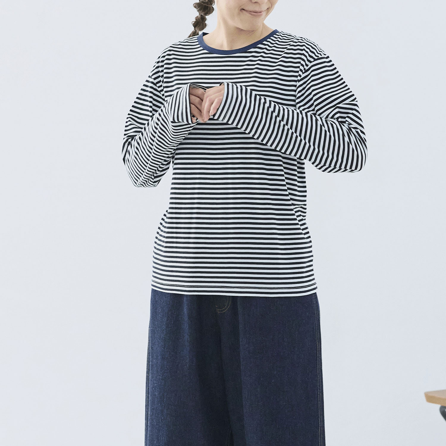 cloudnine ノンノ フレンチボーダーTシャツ - 画像3