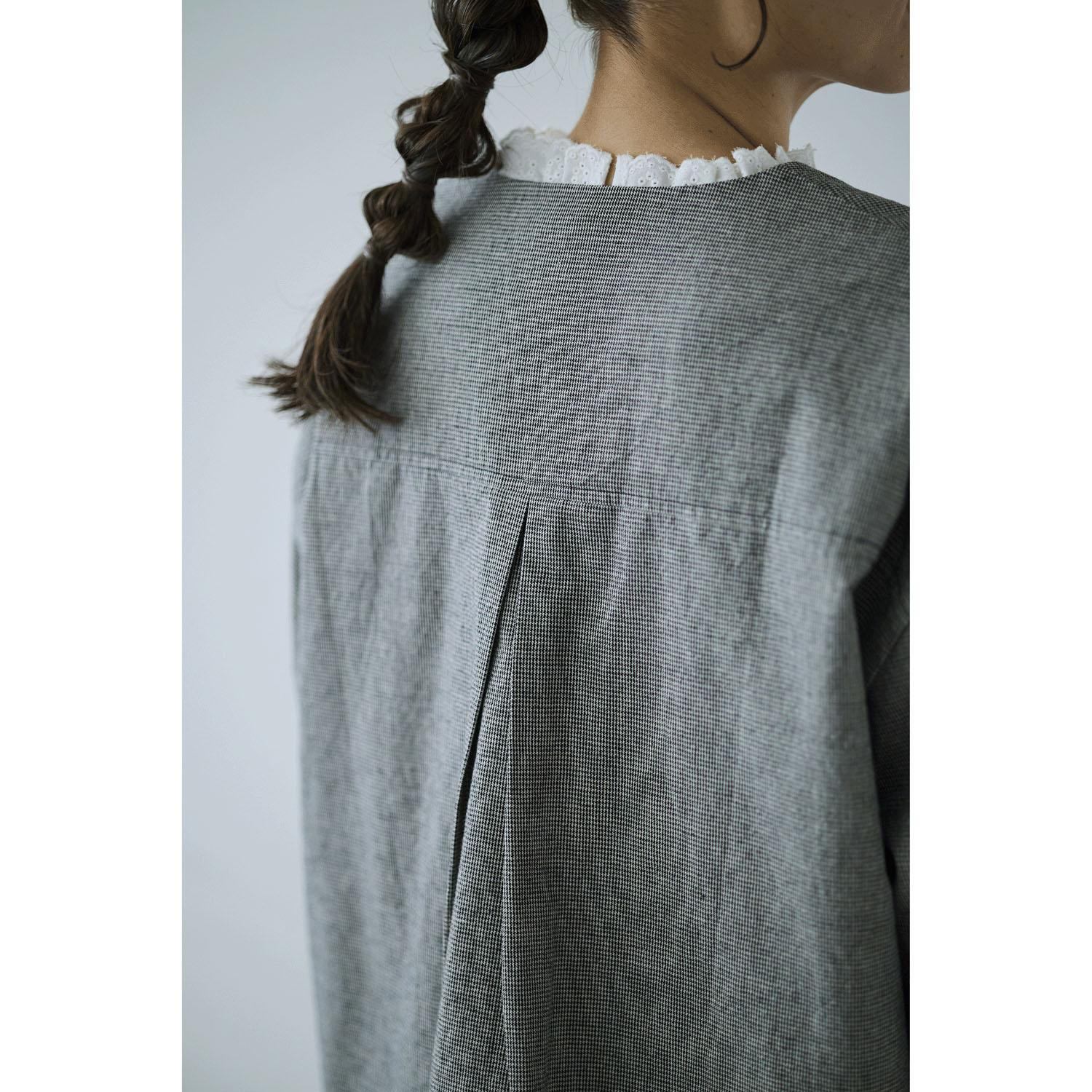 cloudnine ノンノ 綿麻布帛バルーンジャケット - 画像9