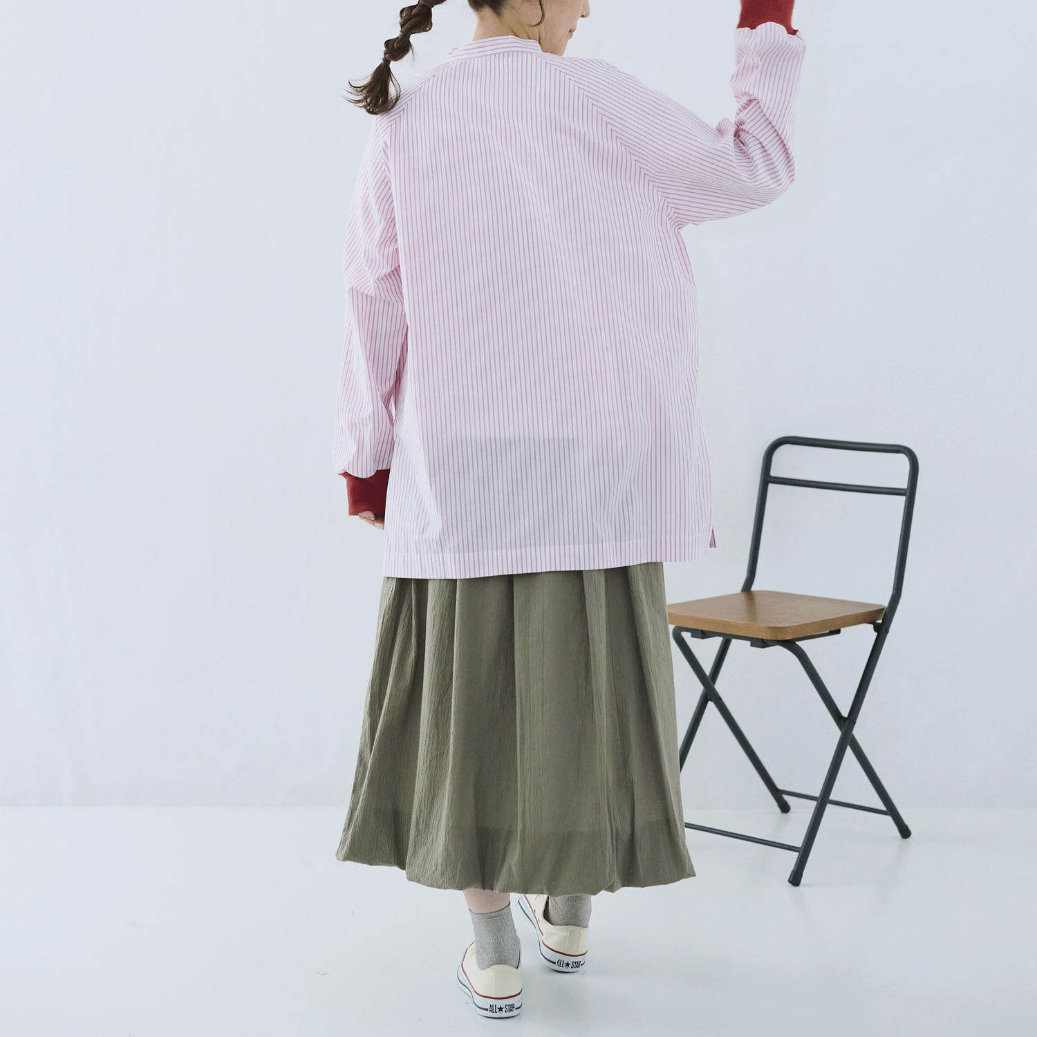 cloudnine ノンノ コットンブロード柄 かっぽう着 - 画像14