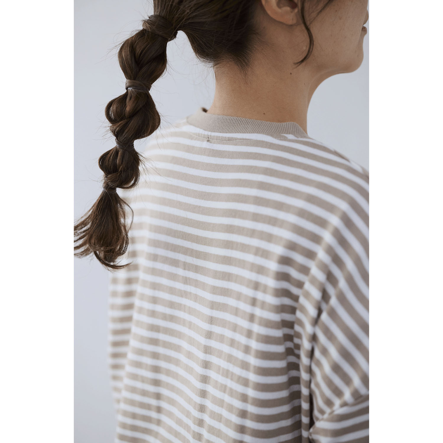 cloudnine ノンノ UV加工 ボーダー6分袖カーディガン - 画像18