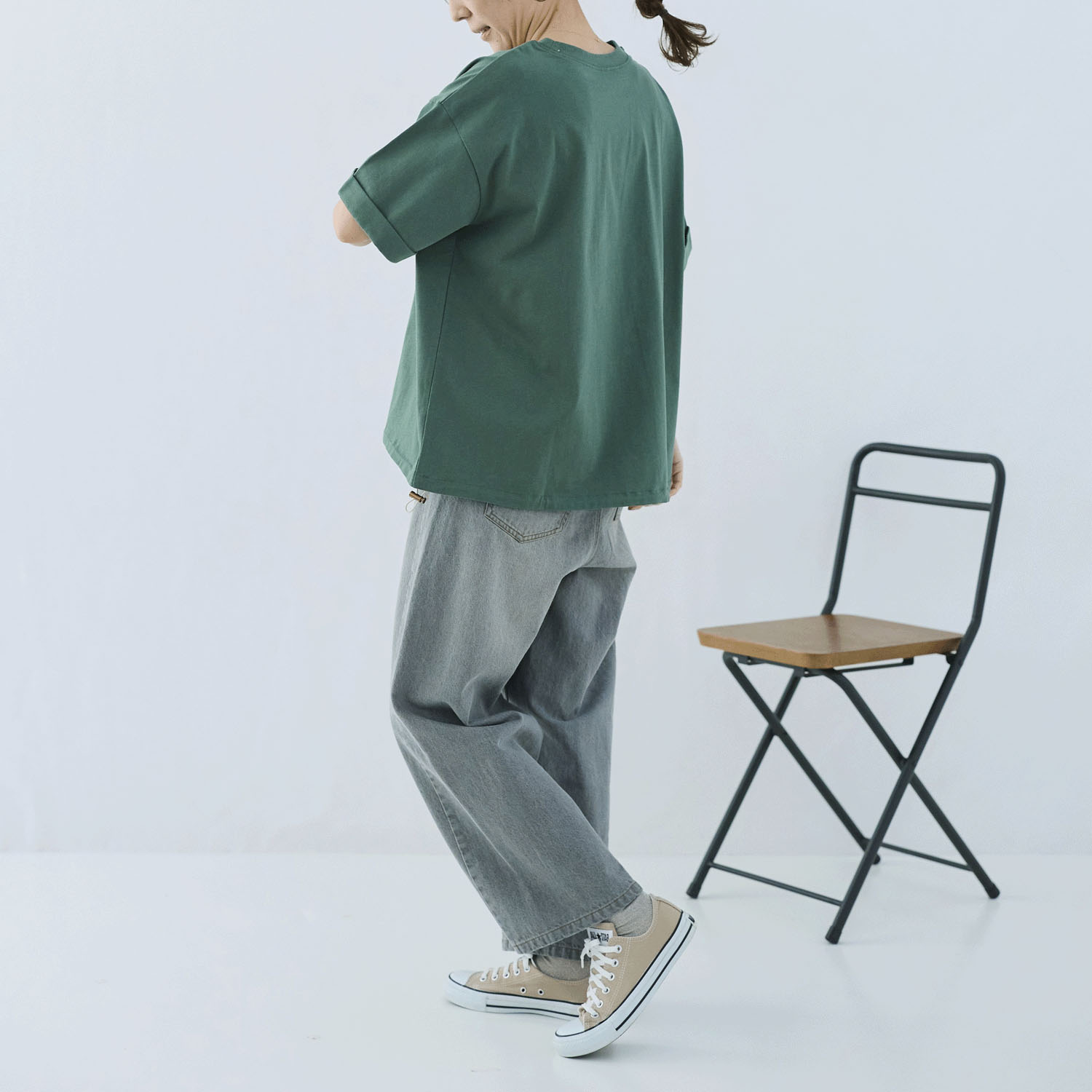 cloudnine ノンノ カレッジロゴ半袖カットソー - 画像12