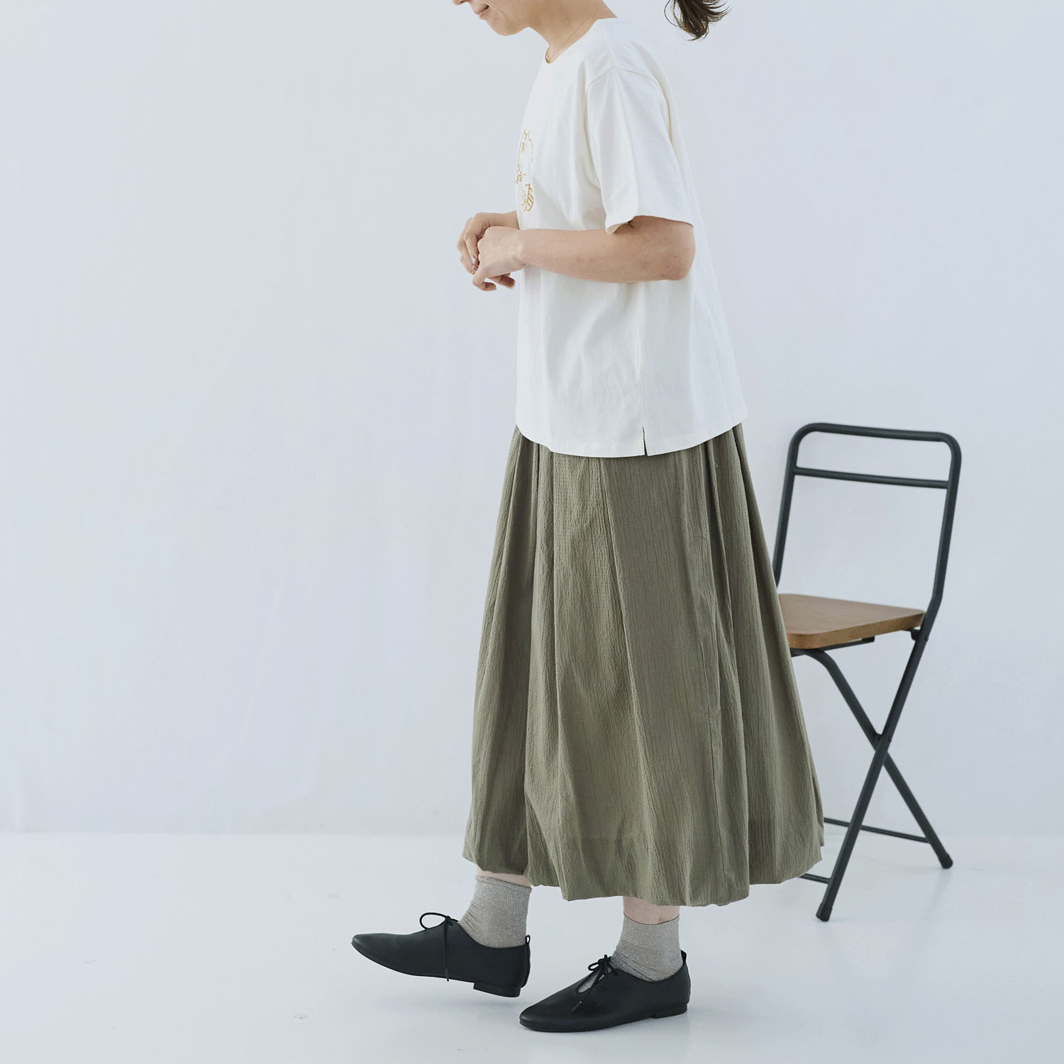 cloudnine ノンノ 猫刺繍半袖カットソー - 画像12