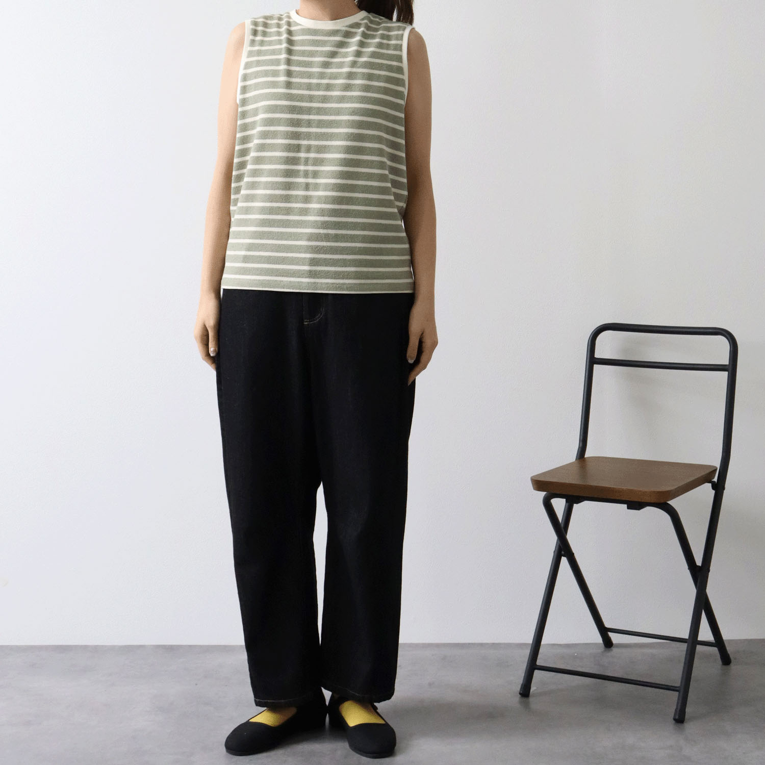 cloudnine ノンノ 10分丈テーパードデニムパンツ - 画像11