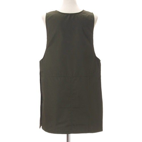 【数量限定】cloudnine サイドボタン定番無地エプロン - 画像5