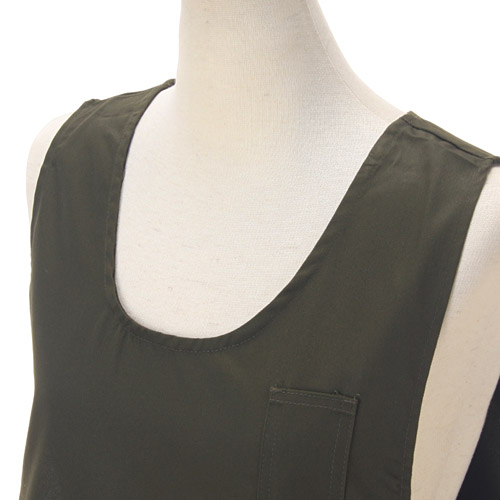 【数量限定】cloudnine サイドボタン定番無地エプロン - 画像7