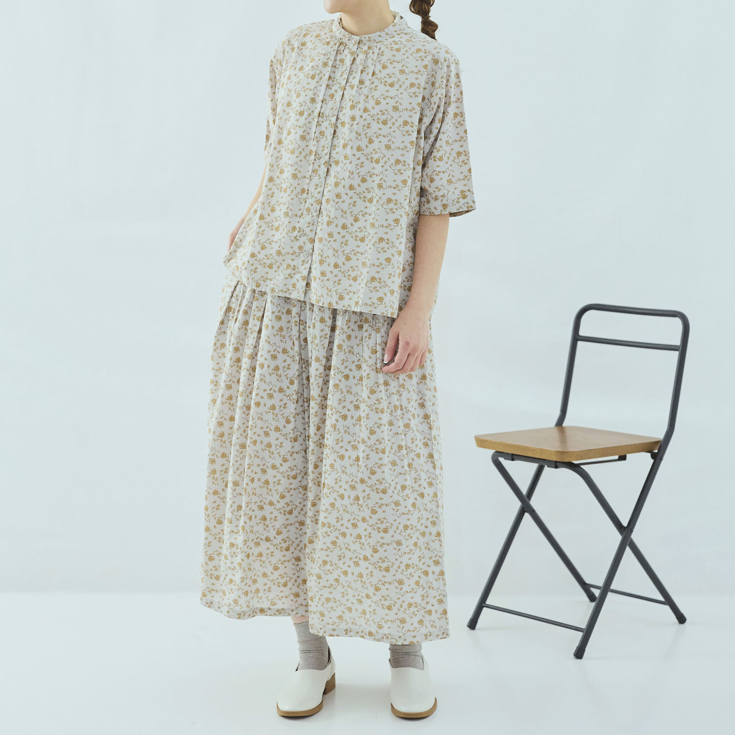 cloudnine 60キャンブリック花柄pt．ブラウス - 画像7