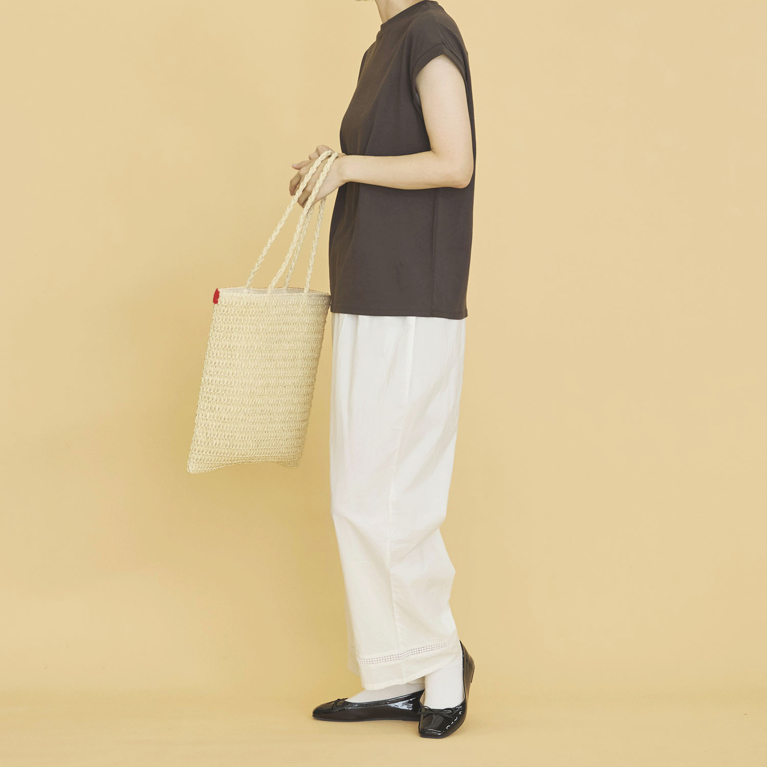 オーブ m．n 裾はしごレースぺチパンツ - 画像6