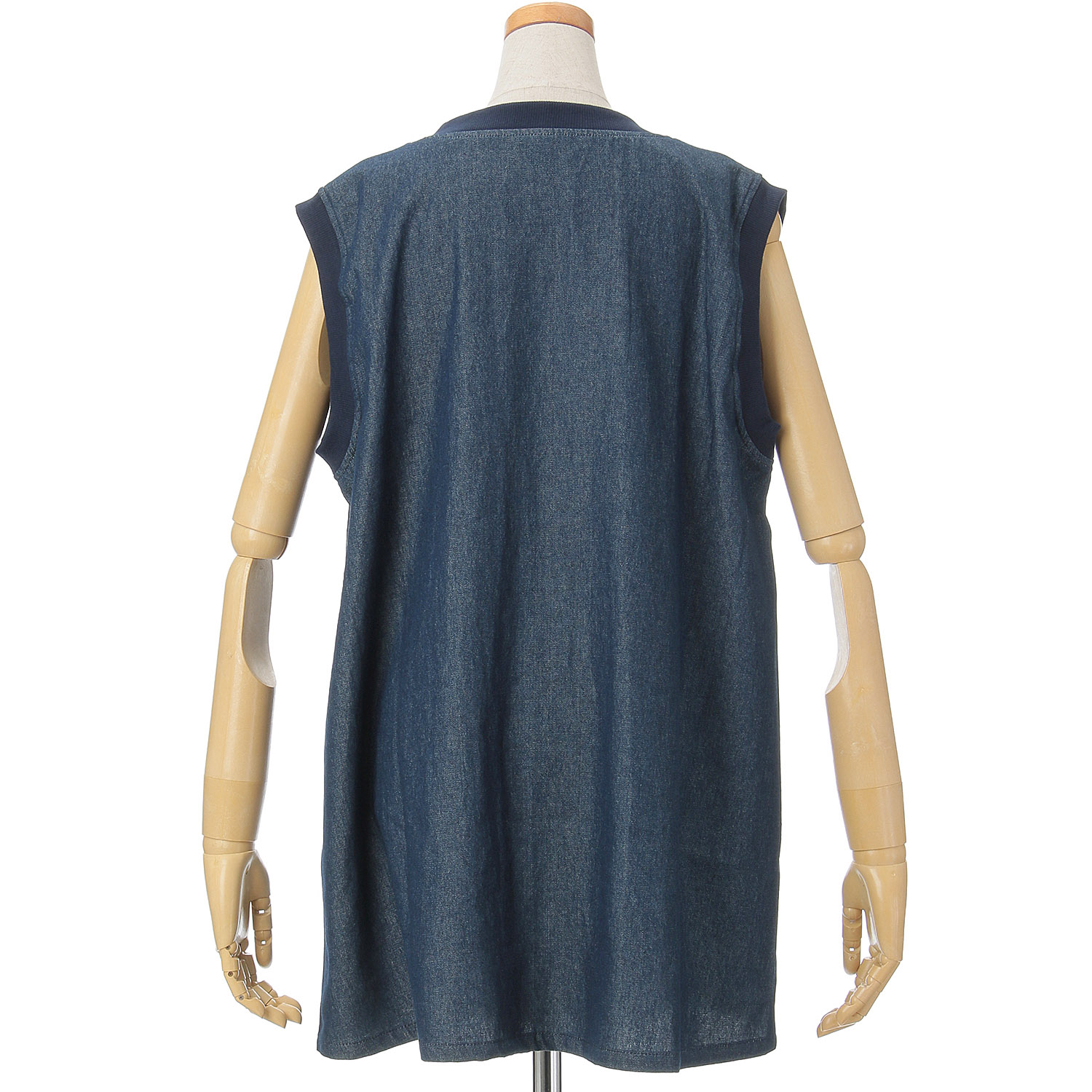 AYA リブ付きヒュッゲロングエプロン - 画像2