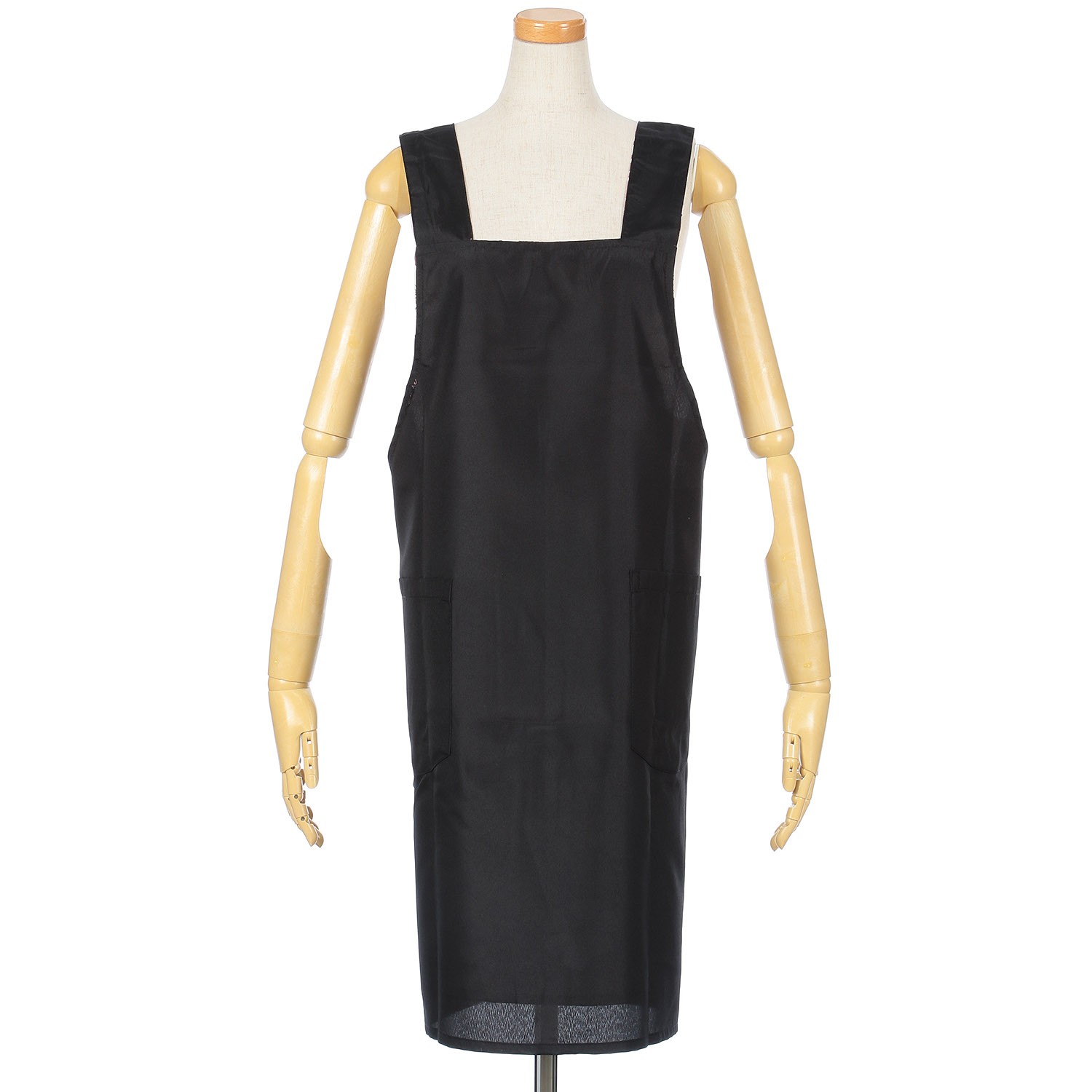 コシボチリメン大花柄リバーシブルエプロン - 画像4