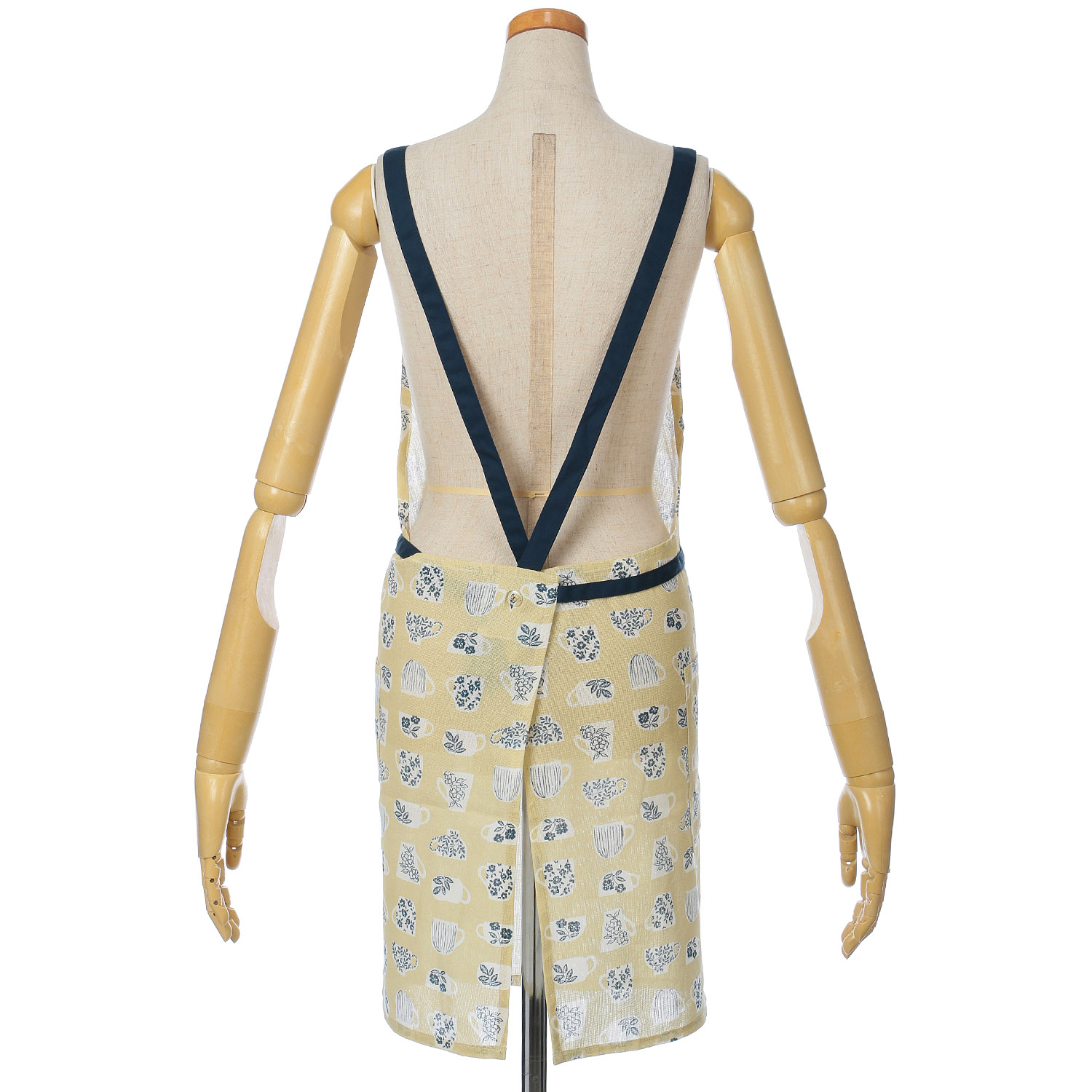 パンドール カップ柄ショートエプロン - 画像4