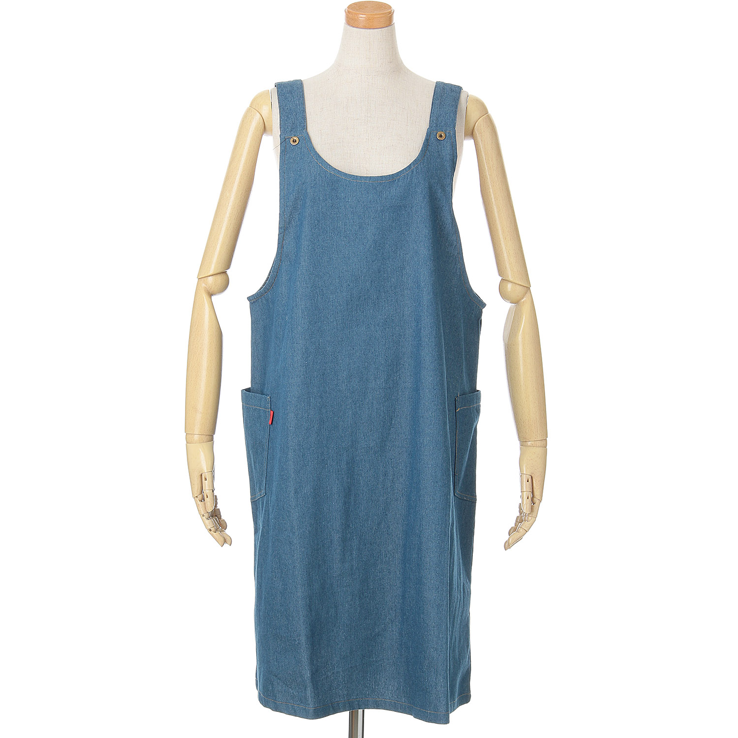 naturic デニムエプロン - 画像1
