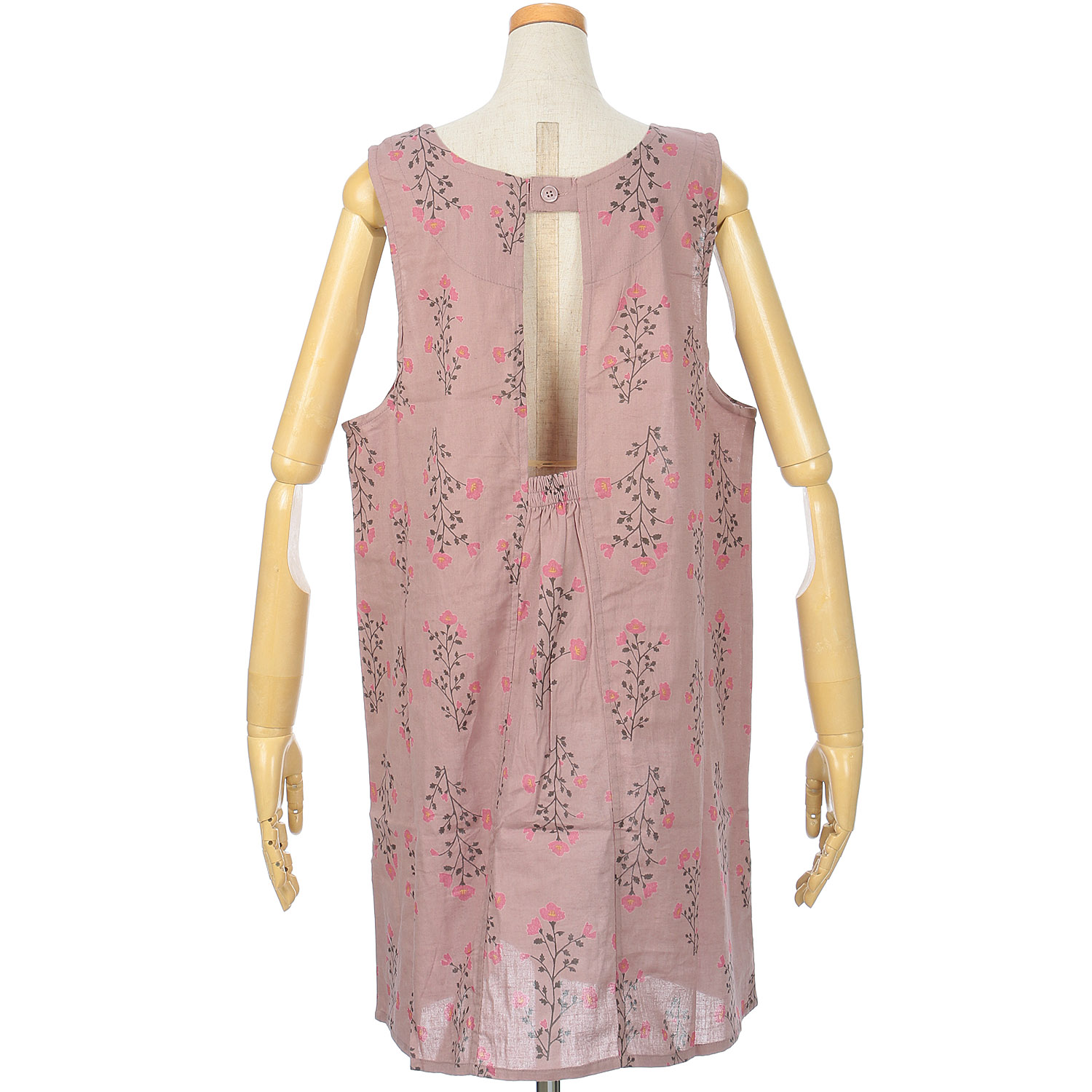 SKETCH 綿麻プリントワンピース - 画像5