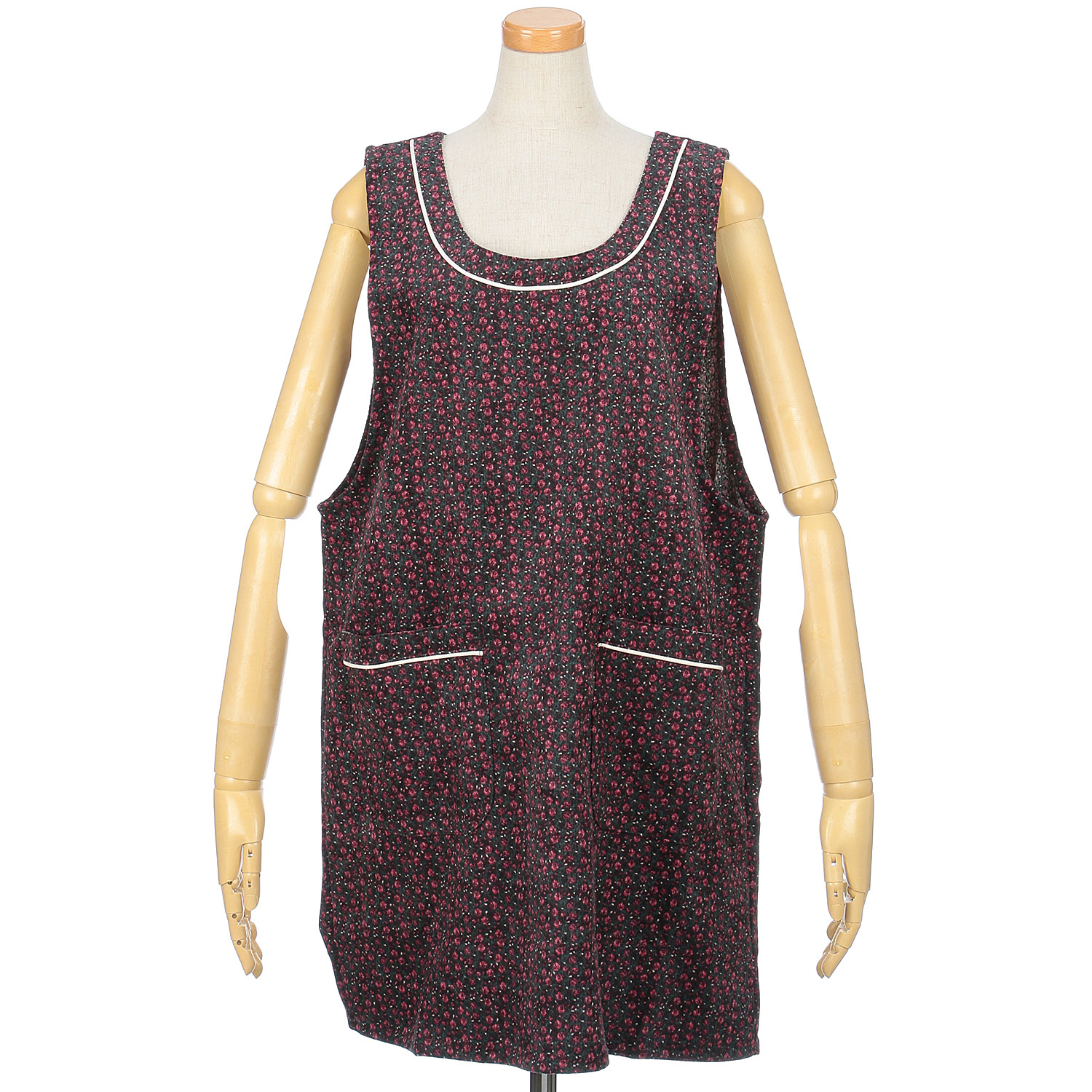 コール天 小花柄