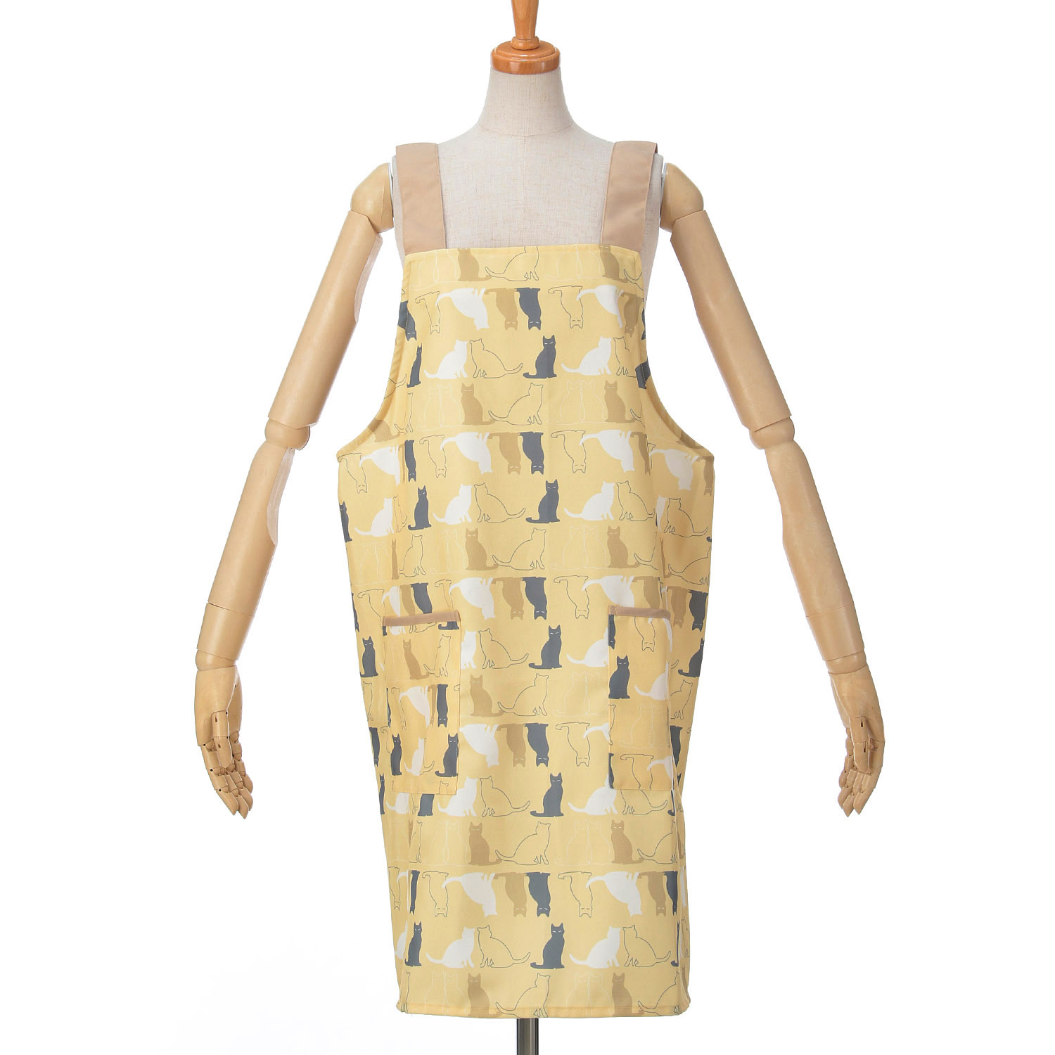 ツイルプリントH型 猫 - 画像1