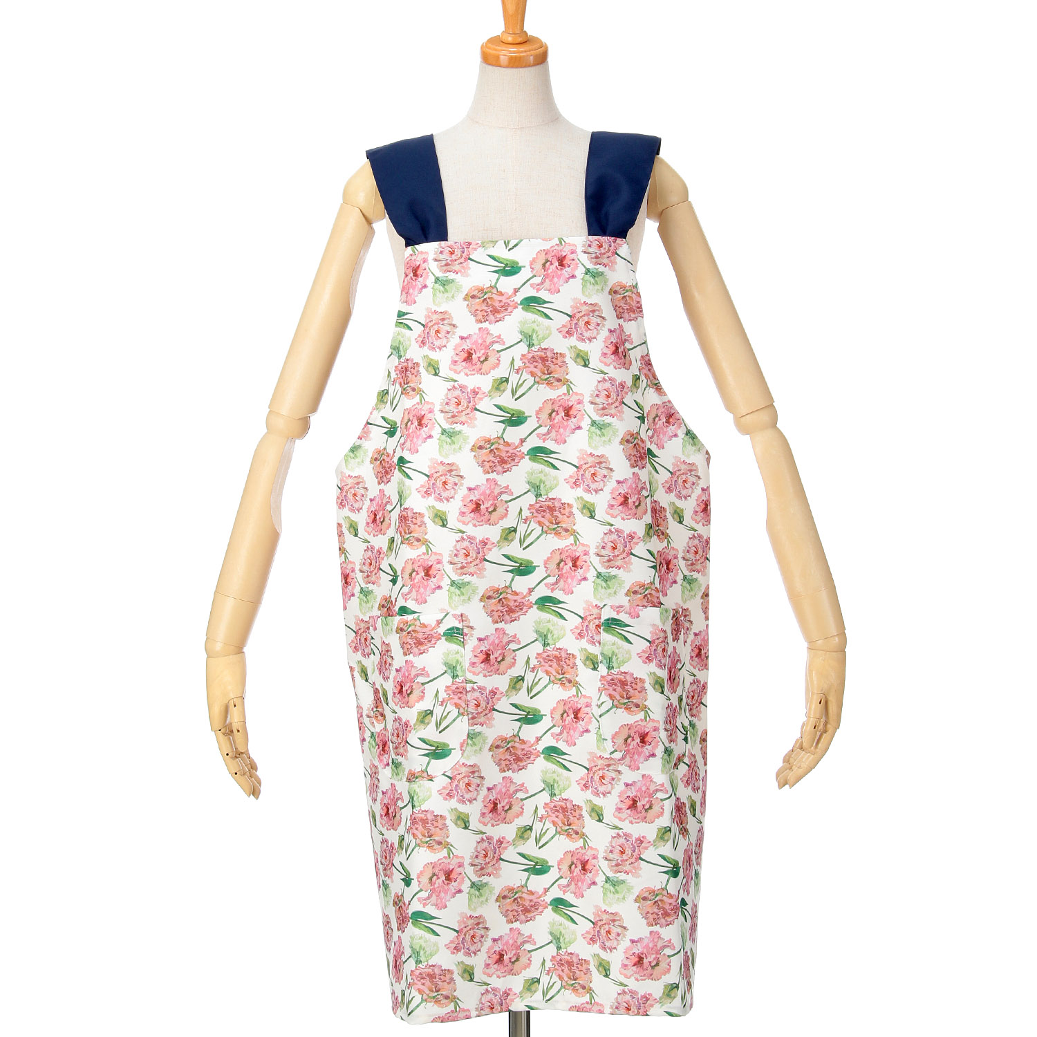 ツイルプリントフリークロス トルコ桔梗